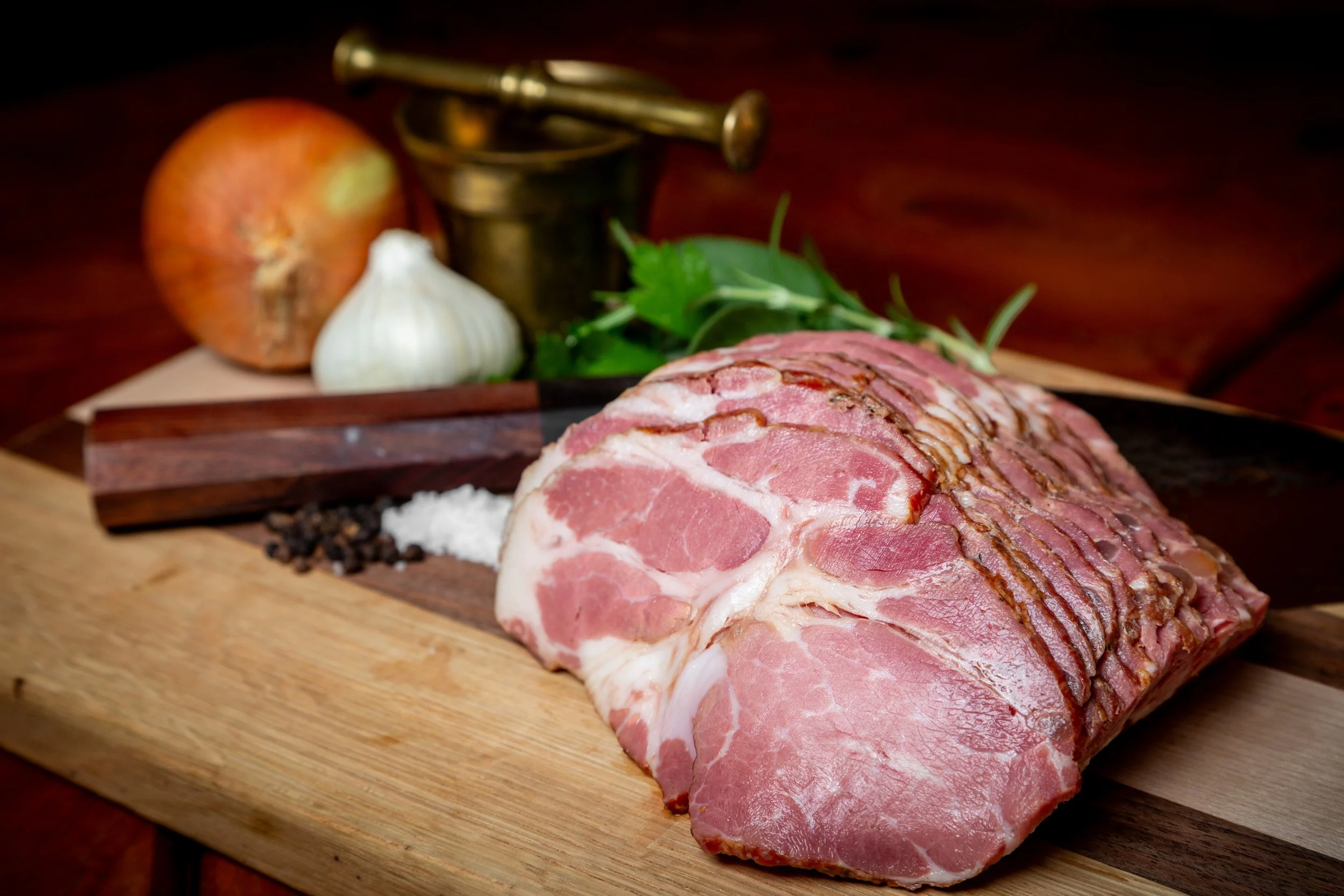 Buckboard Bacon Uncured Smoked Sliced
