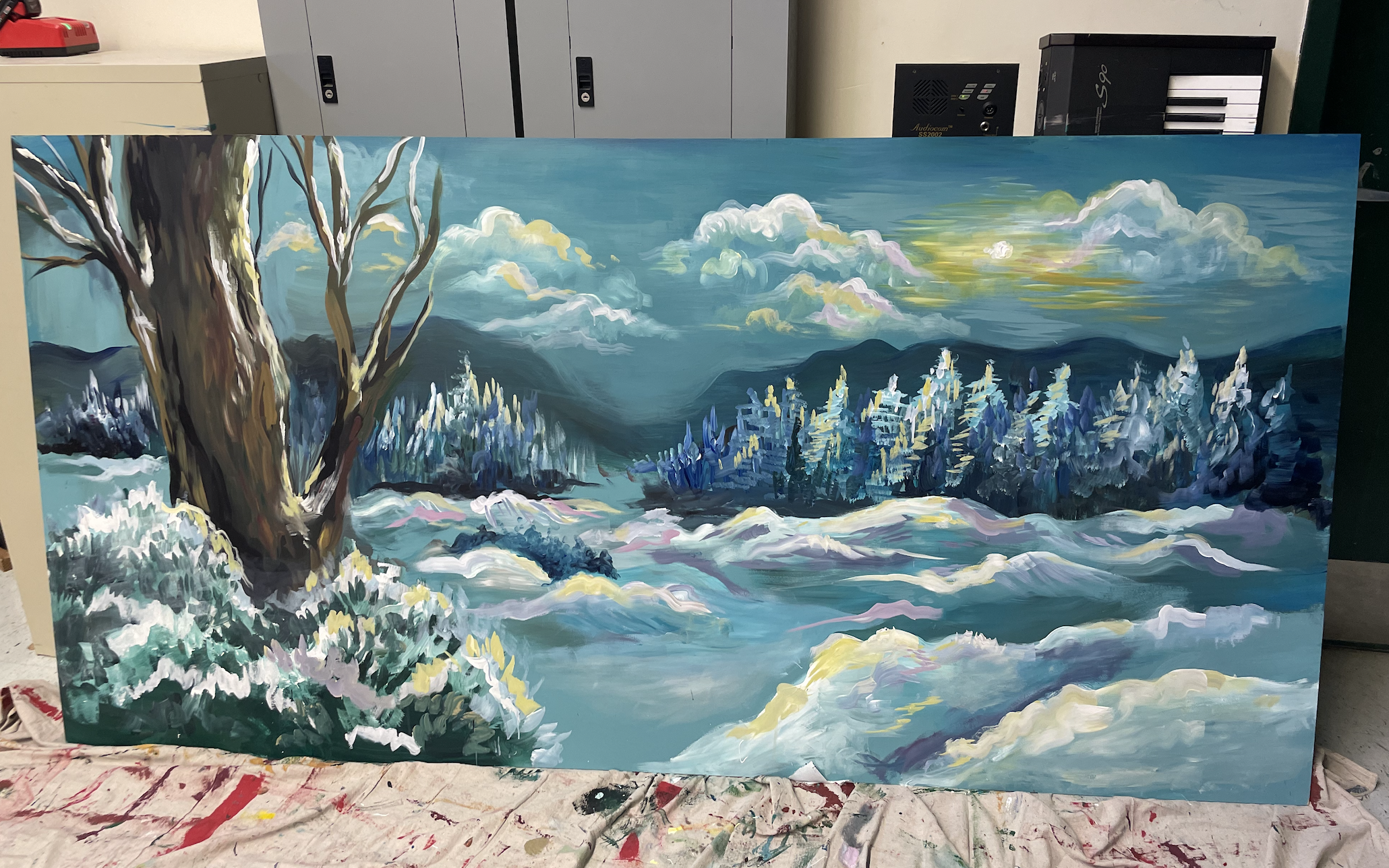 (3ft x 8ft)