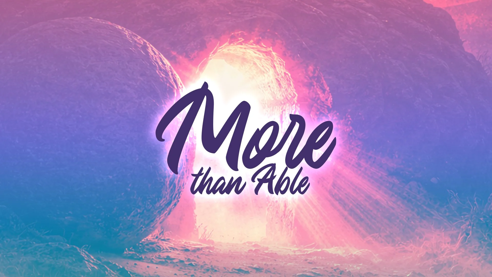 More Than Able: The Grave He Emptied