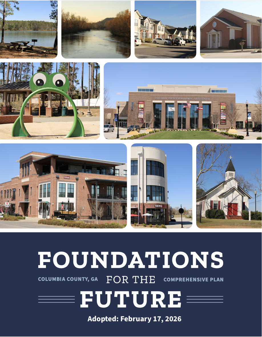 Cover of the adopted Columbia County Comprehensive Plan, dated February 17, 2026