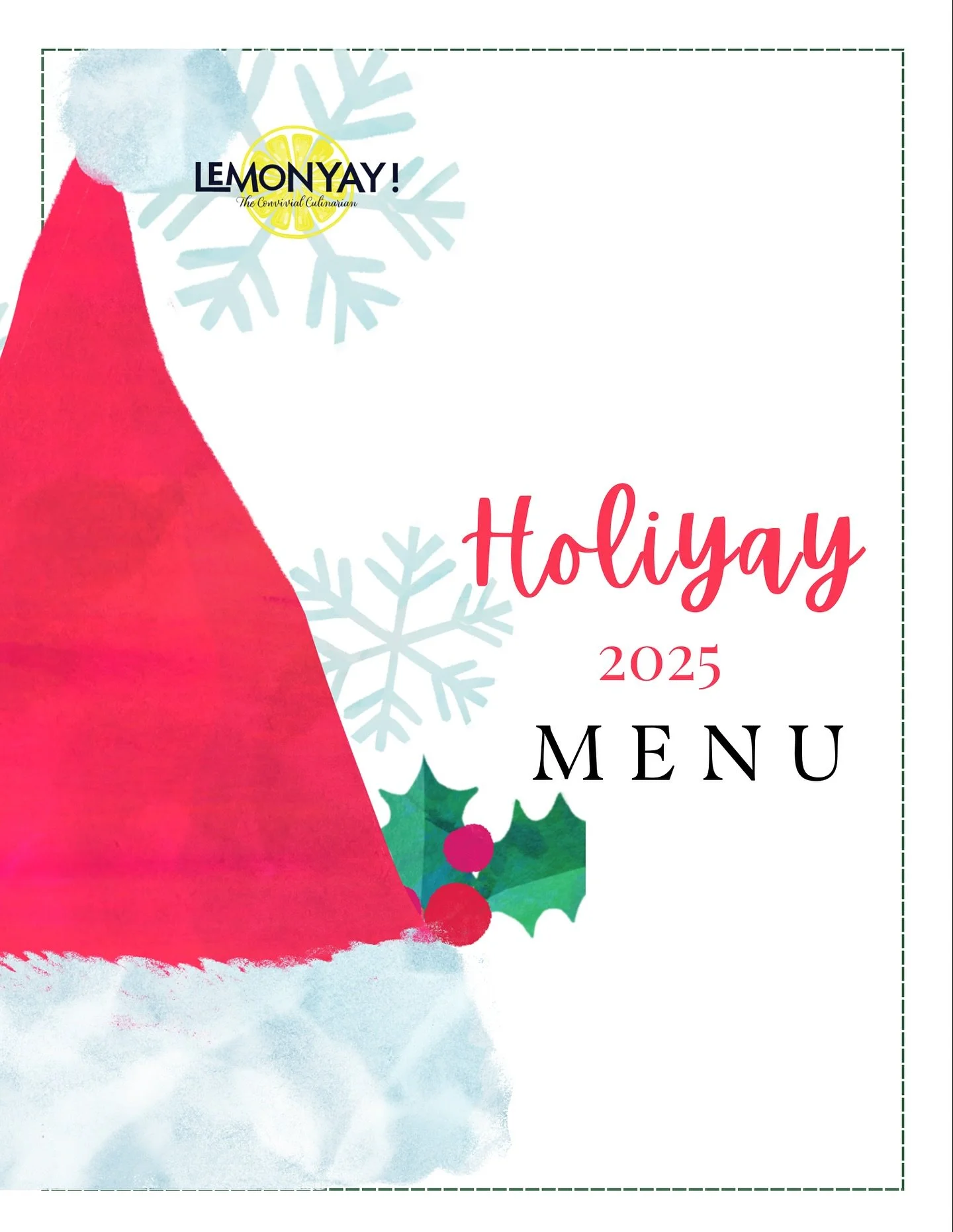 Our Holiyay! 2025 Menu is HERE! 🍷🦃&hearts;️🥂🎄
.
✨𝑨𝑽𝑨𝑰𝑳𝑨𝑩𝑳𝑬 11/14 - 12/31✨
(in addition to our Current Seasonal, Charcuterie, Lunch, and Brunch menus)
.
𝑳𝑰𝑴𝑰𝑻𝑬𝑫 𝑻𝑯𝑨𝑵𝑲𝑺𝑮𝑰𝑽𝑰𝑵𝑮 𝑶𝑹𝑫𝑬𝑹𝑺
Ordering ends 11/21
.
Deadline f