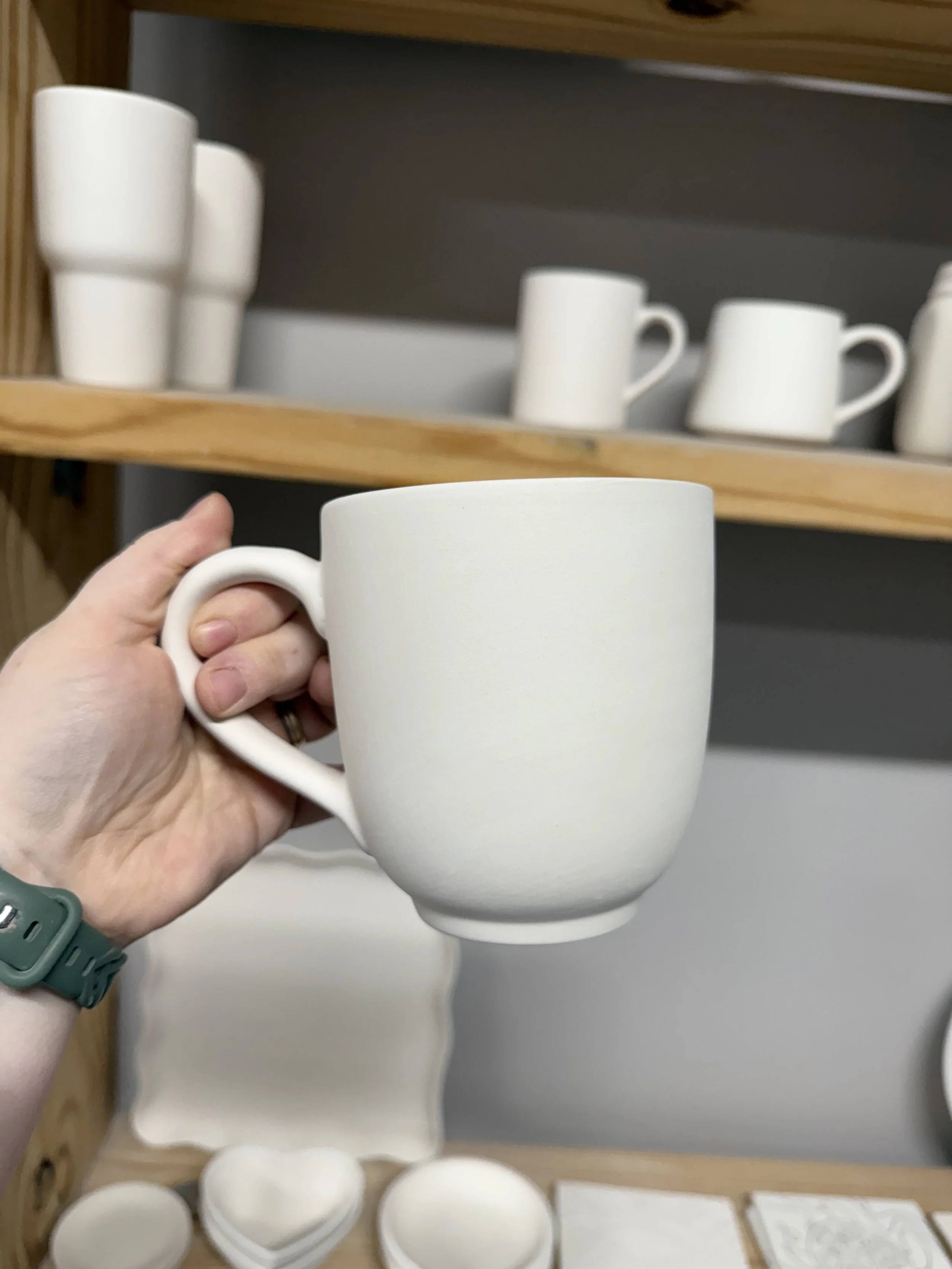 Mug Painting Class W/ Keramos Ceramics POSTPONED date TBD