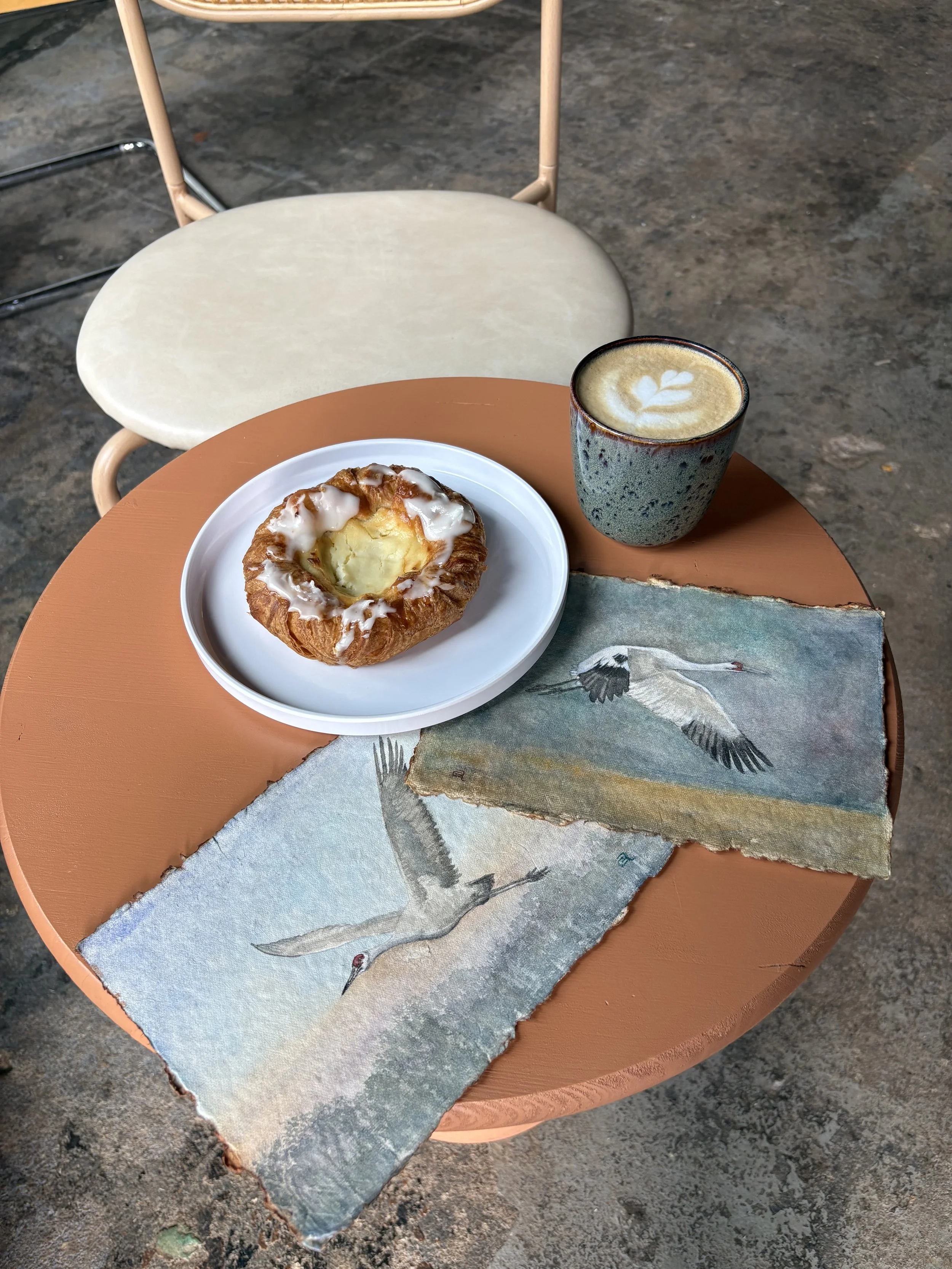 Crane Watercolor Class with Read Artwork (MARCH CLASS)