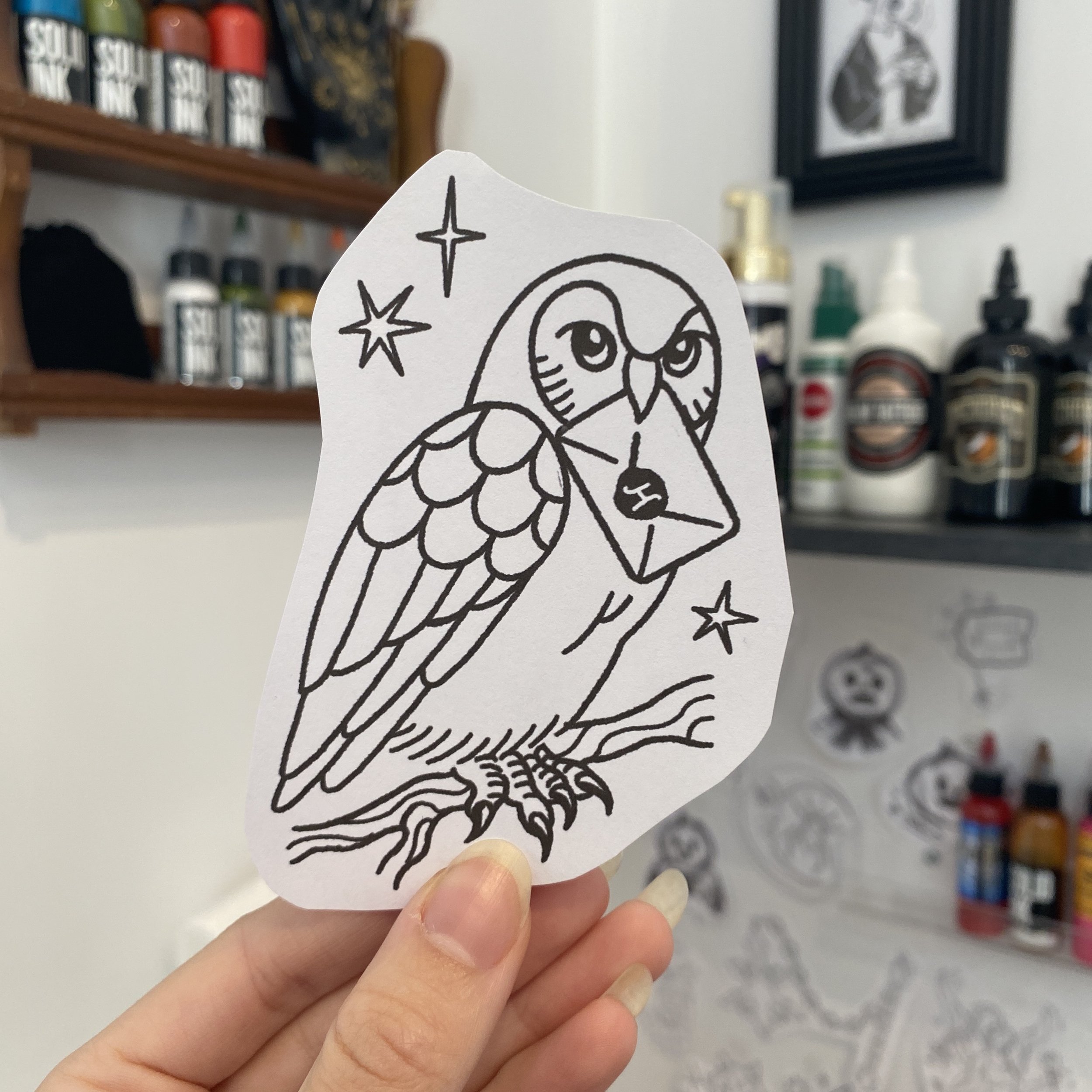 Hibou messager