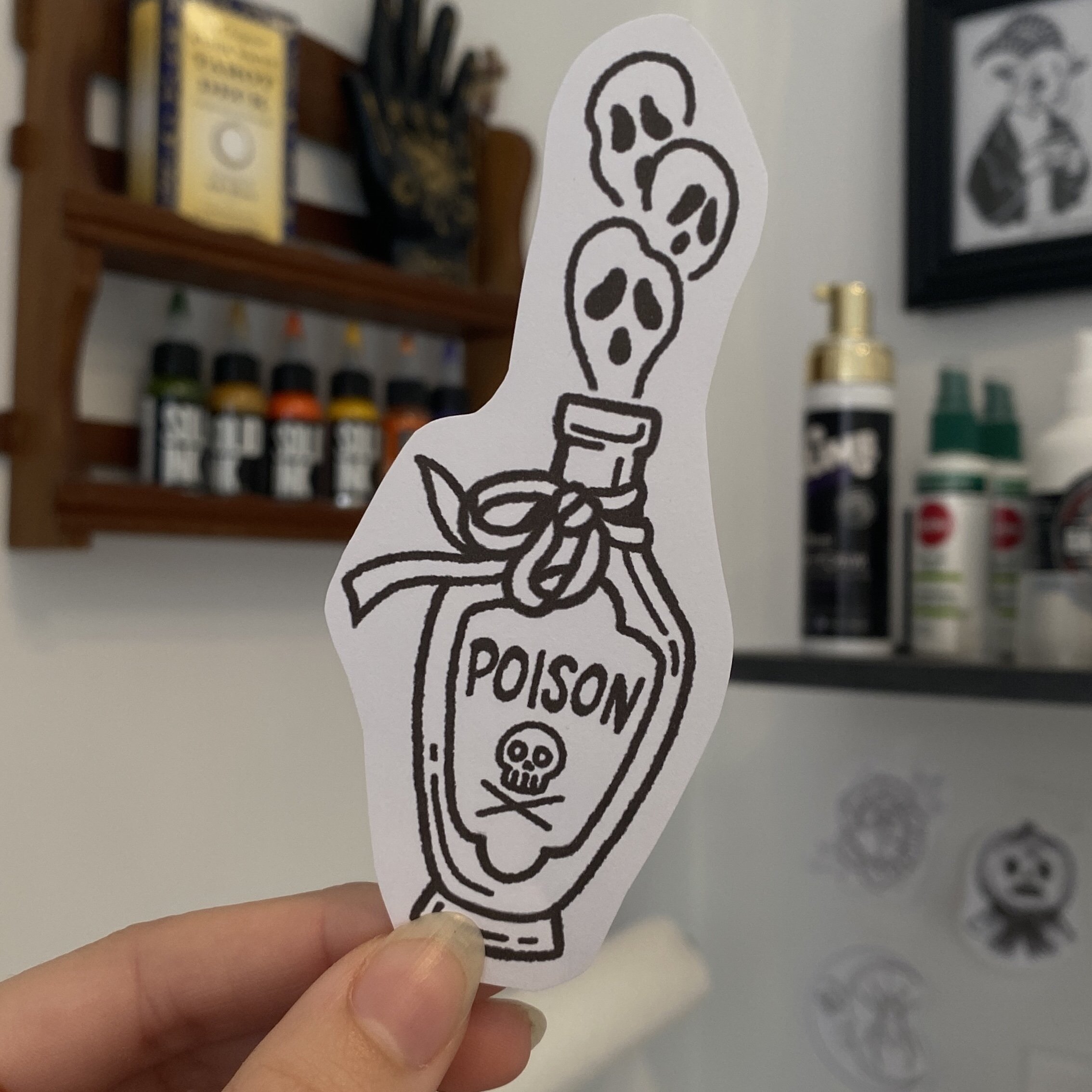 Bouteille de poison