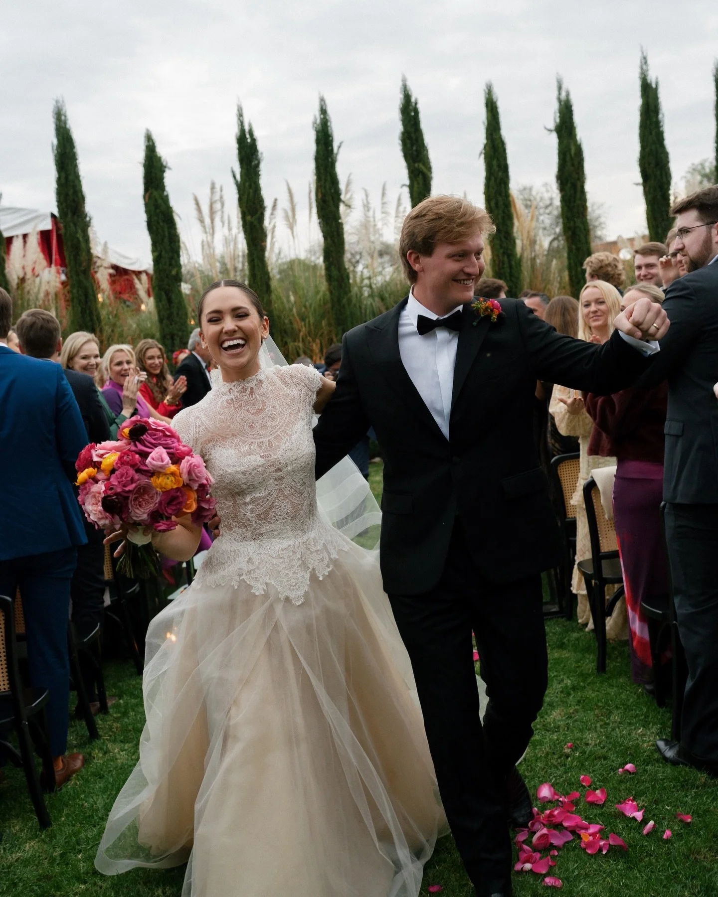 Three days of celebration, emotion, and genuine joy.

From Texas to San Miguel de Allende, this wedding weekend unfolded beautifully &mdash; heartfelt speeches at the rehearsal dinner, warm embraces at the welcome party, and a wedding day filled with