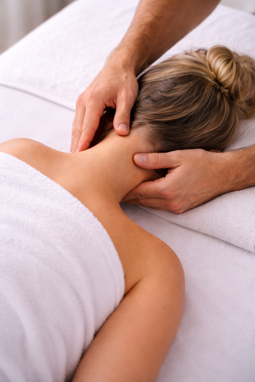 Therapeutic massage treatment for pain relief at Freedom Bodywork in Howell Michigan