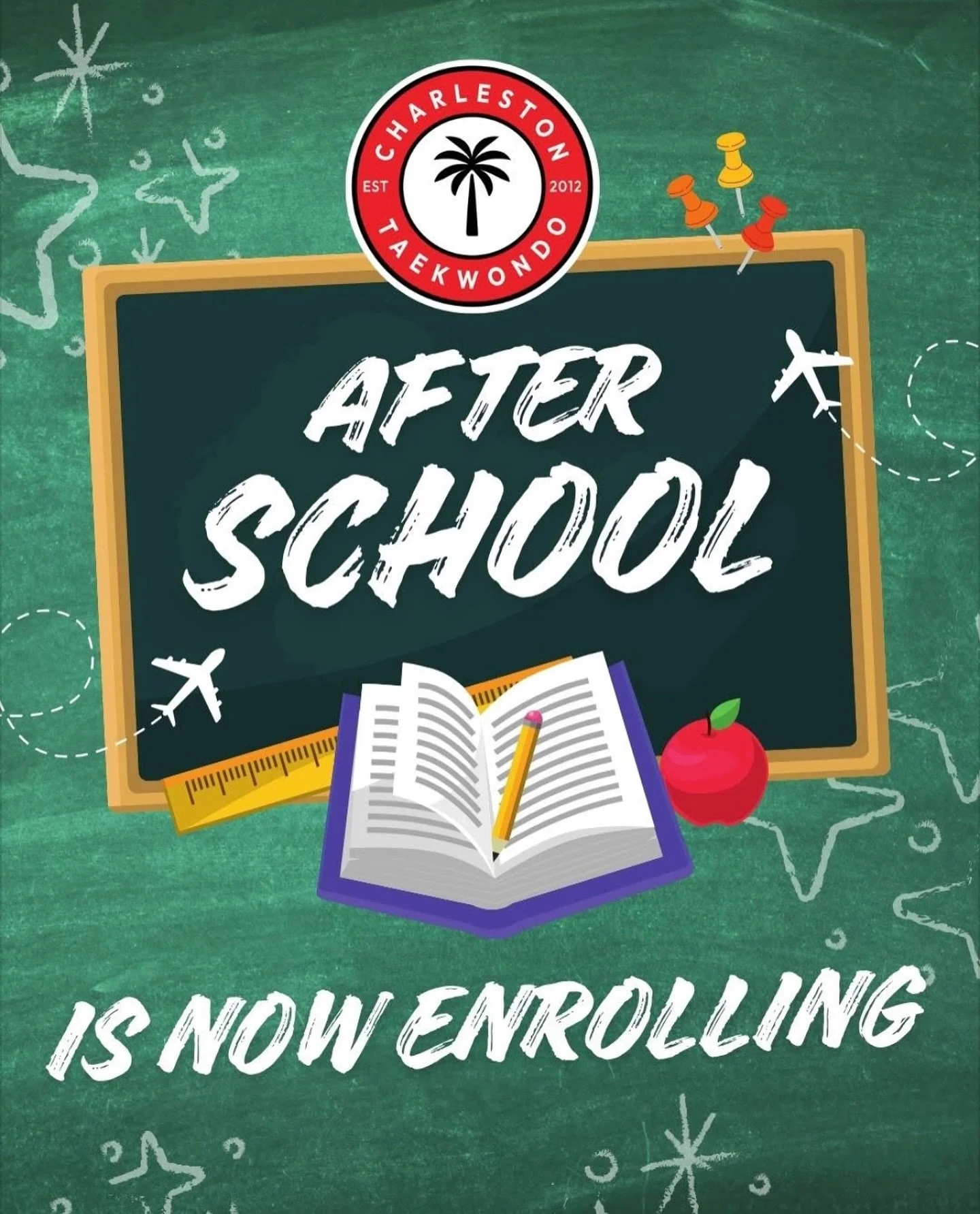Only a couple spots left at select locations throughout Charleston. Check out Charleston&rsquo;s #1 After School program📚🚌🚀