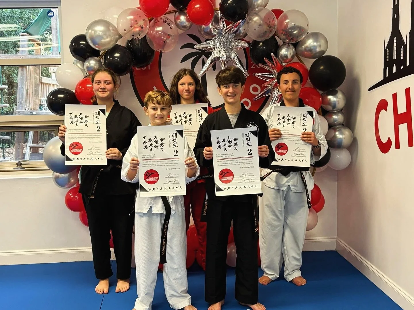 Congrats to our new Black Belts from North Mt Pleasant! We are proud of you! 🎉🥳
