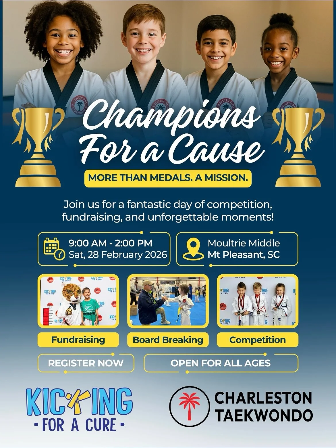 Our annual tournament + Fundraiser for @musckids is on Feb 28! To date we&rsquo;ve raised nearly $300,000 for the children&rsquo;s hospital and this year we&rsquo;re upping the fun by combining it with our tournament! Join us as a competitor, busines