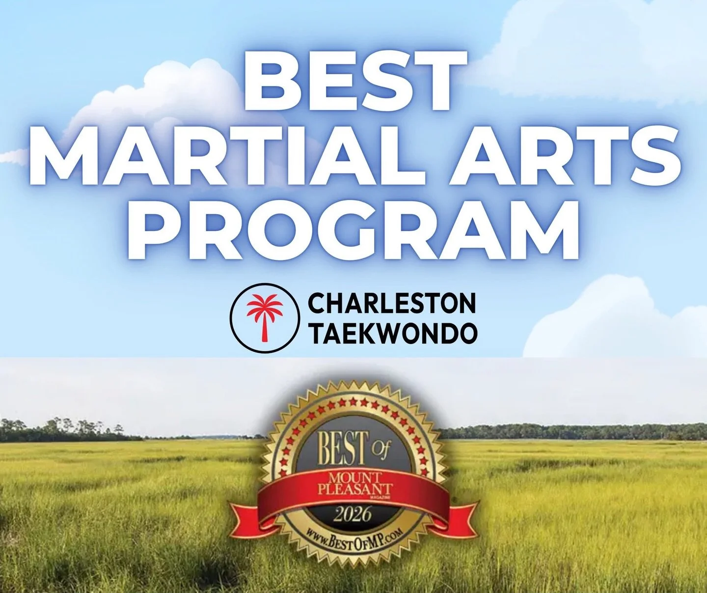 🏆🏆Thank you to our students, supporters and families for voting us &ldquo;Best Martial Arts Program&rdquo; once again for  @mountpleasantmagazine 

We truly enjoy serving our community and it&rsquo;s an honor to be recognized.