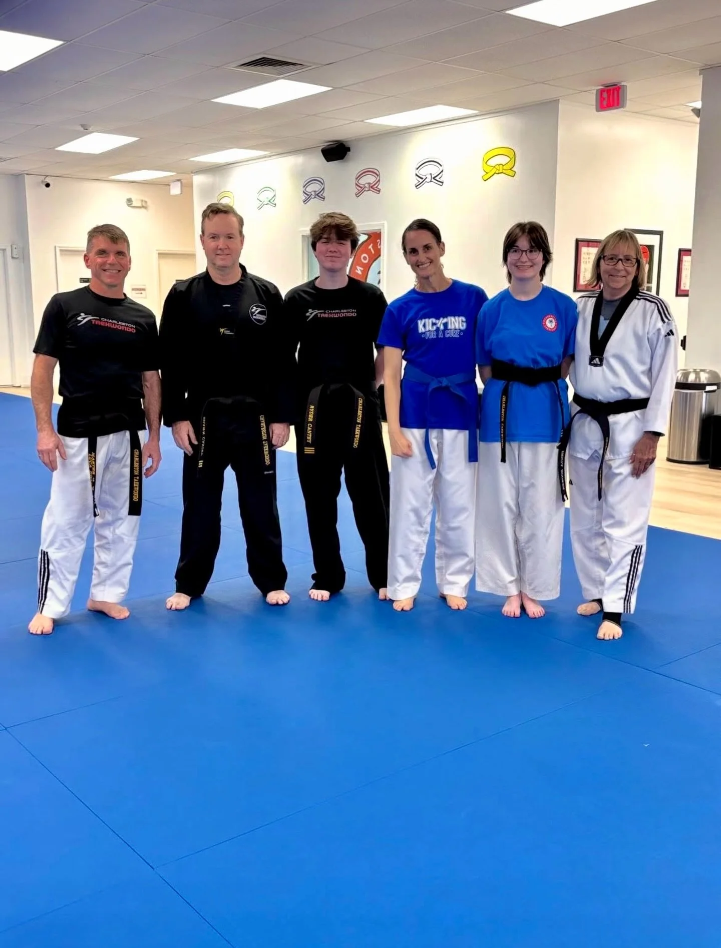 Good looking group tonight for Adult/ Family class at Charleston TKD in Mt Pleasant😎