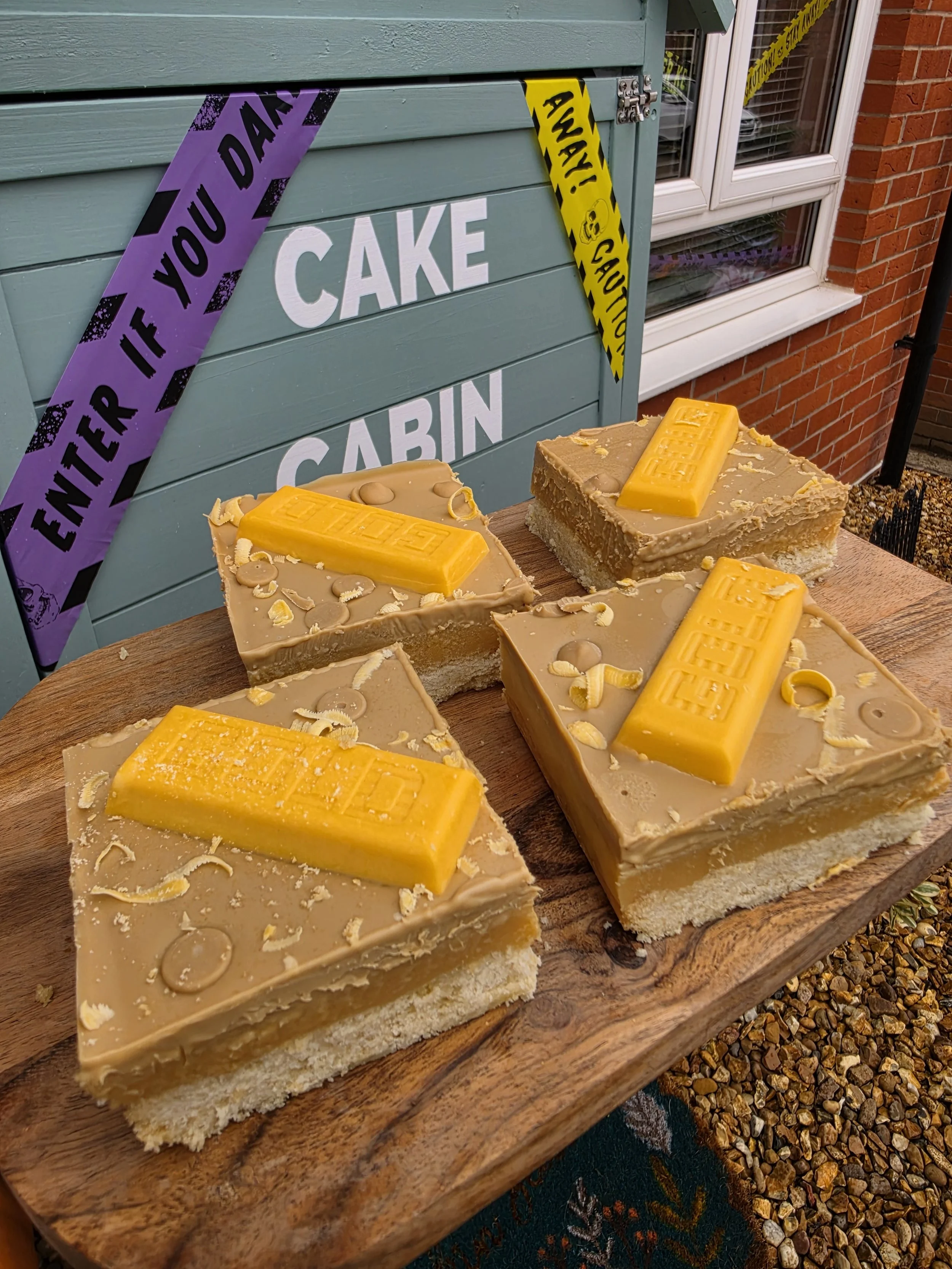 Gold Bar Millionaire Shortbread