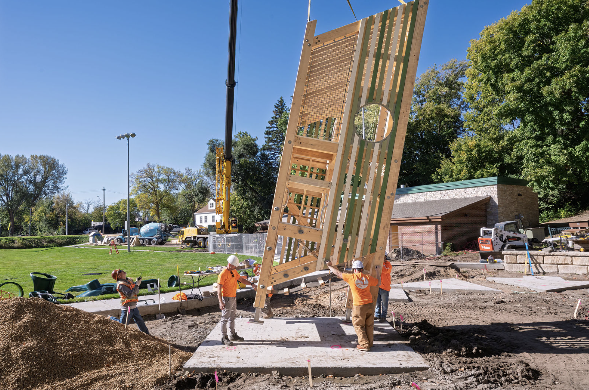 Complex Playground Installations in the Midwest 