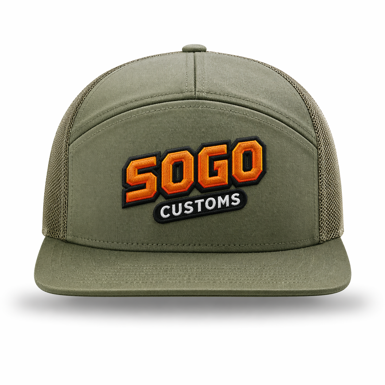 Embroidered Richardson 168 7 Panel Cap