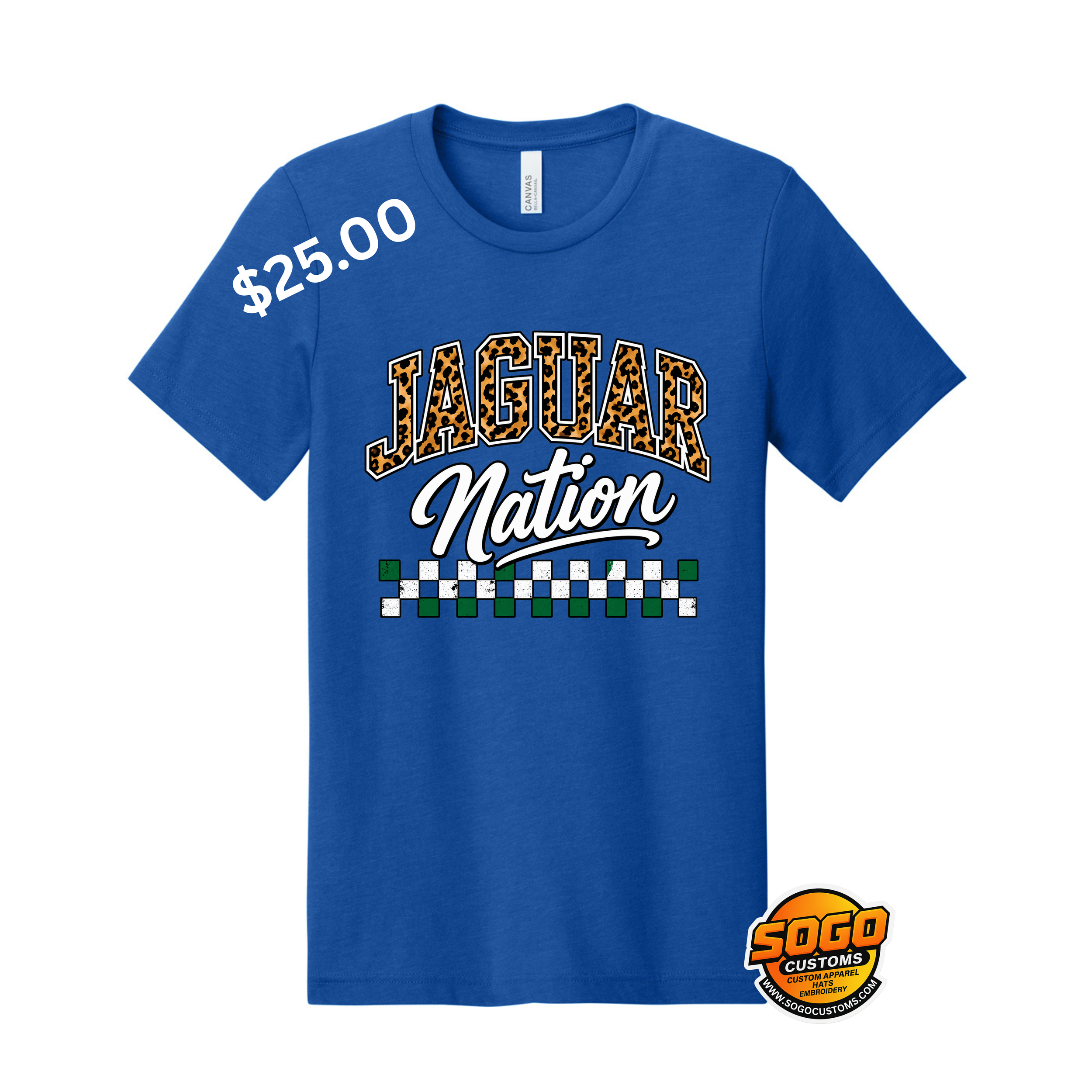 Jaguar Nation T-Shirt $25.00