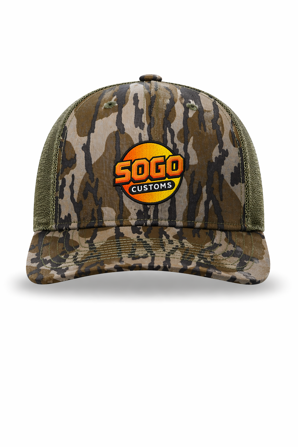 Printed Richardson 112PFP Trucker Snapback