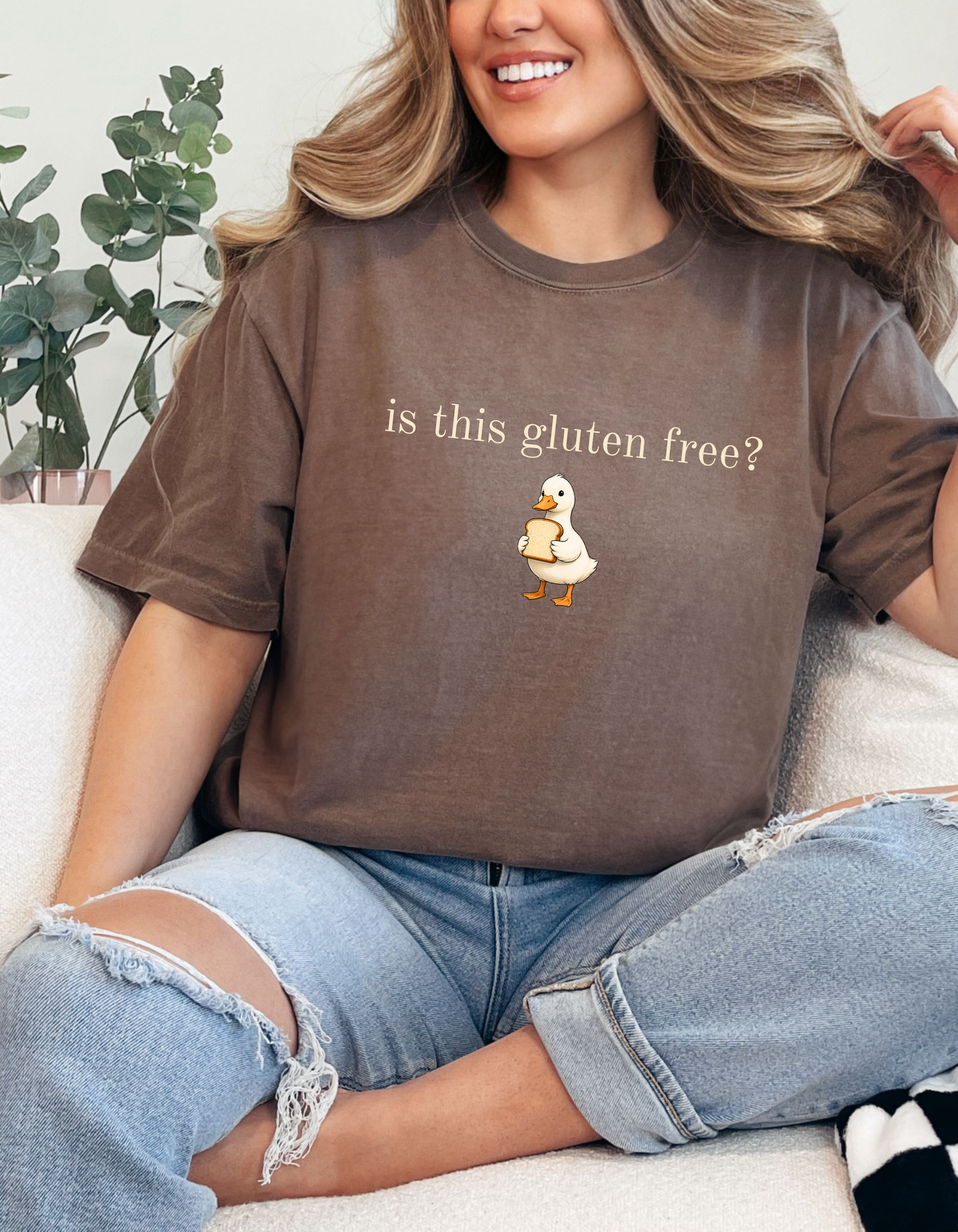 is this gluten free brown shirt