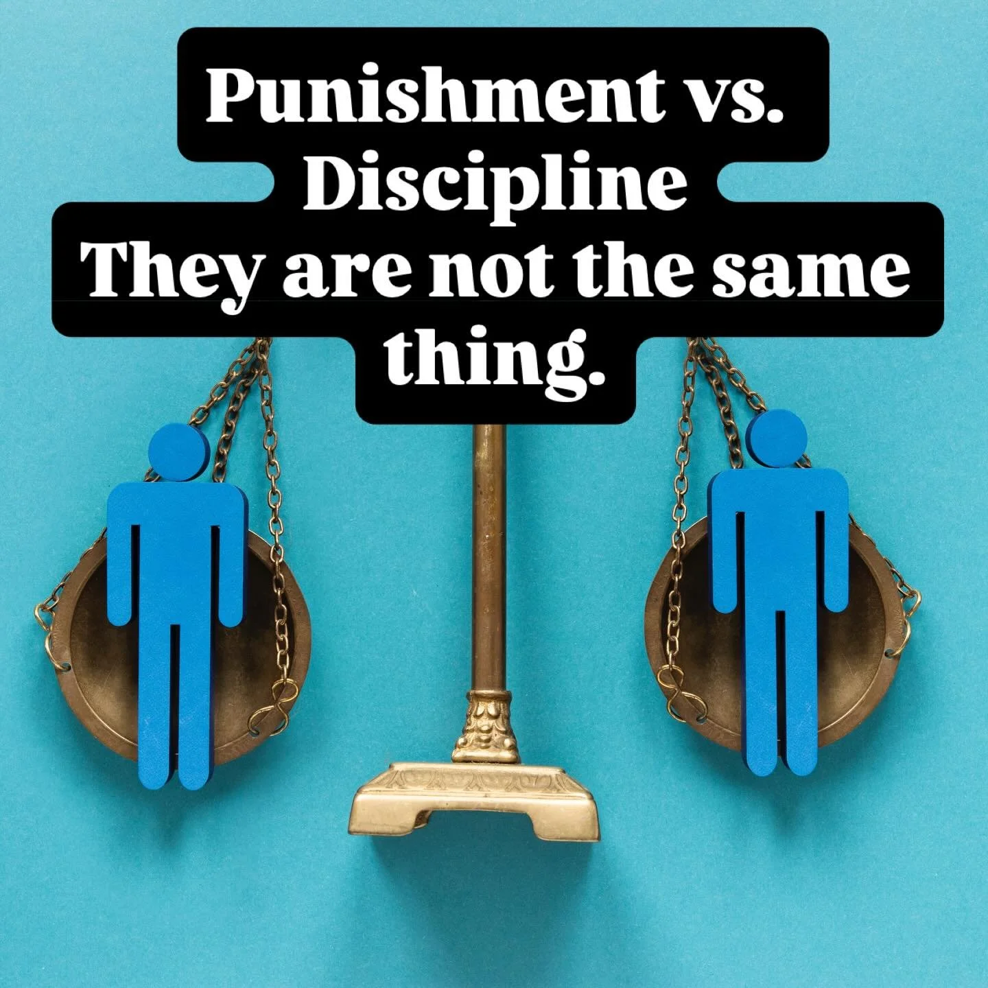 Punishment may feel effective in the moment,
but discipline builds the skills children need for life.

Discipline isn&rsquo;t permissive.
It&rsquo;s consistent, intentional, and rooted in connection.
Children who are taught why and how
don&rsquo;t ju