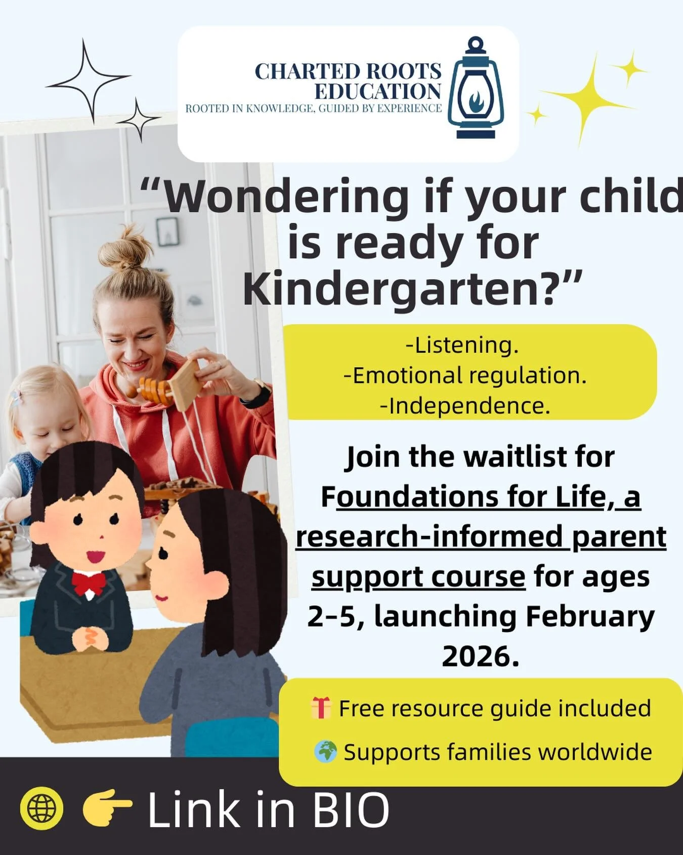 #chartedrootseducation #earlyintervention #parentsupport #solutionroots #foundationforlifecourses