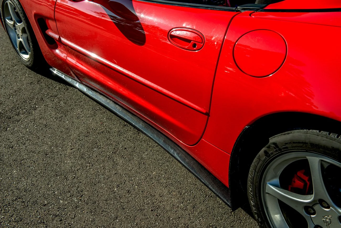 Corvette C5 ZR1 Side Skirts rocker Panels - Carbon Fiber