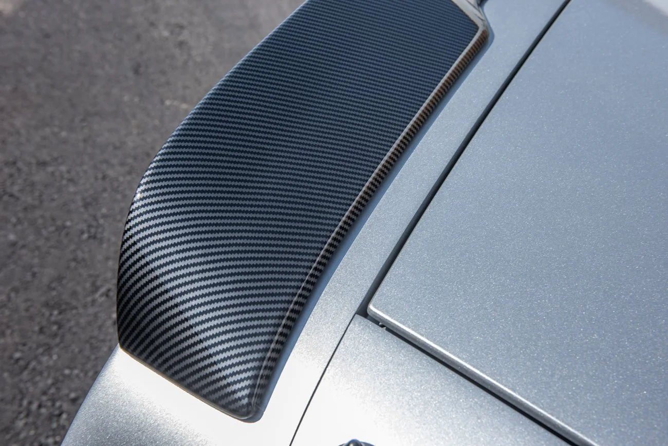 Corvette C5 ZR1 Extended Rear Trunk Spoiler - Hydro-Dipped Carbon