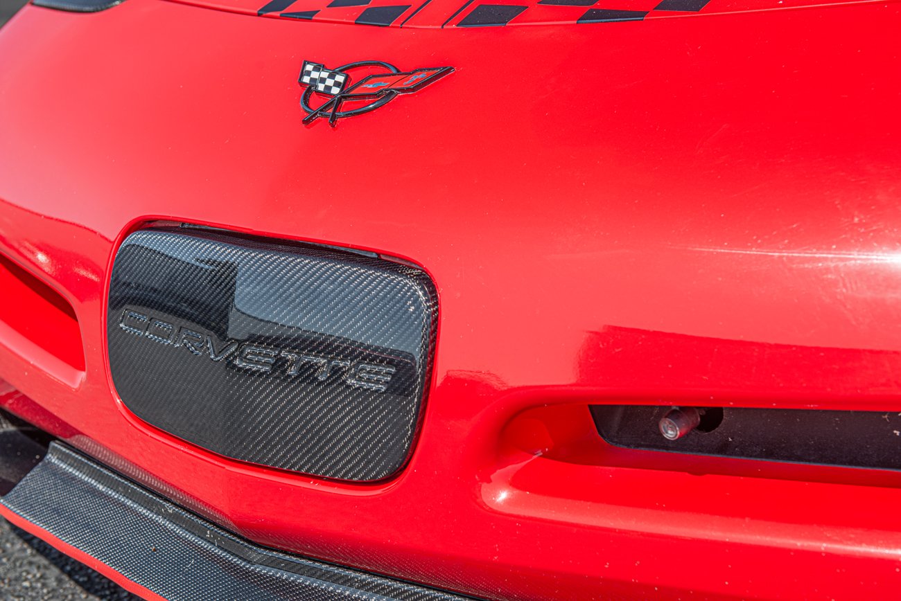 Corvette C5 Models | Front License Plate Mount Trim Cover Attachment Kit