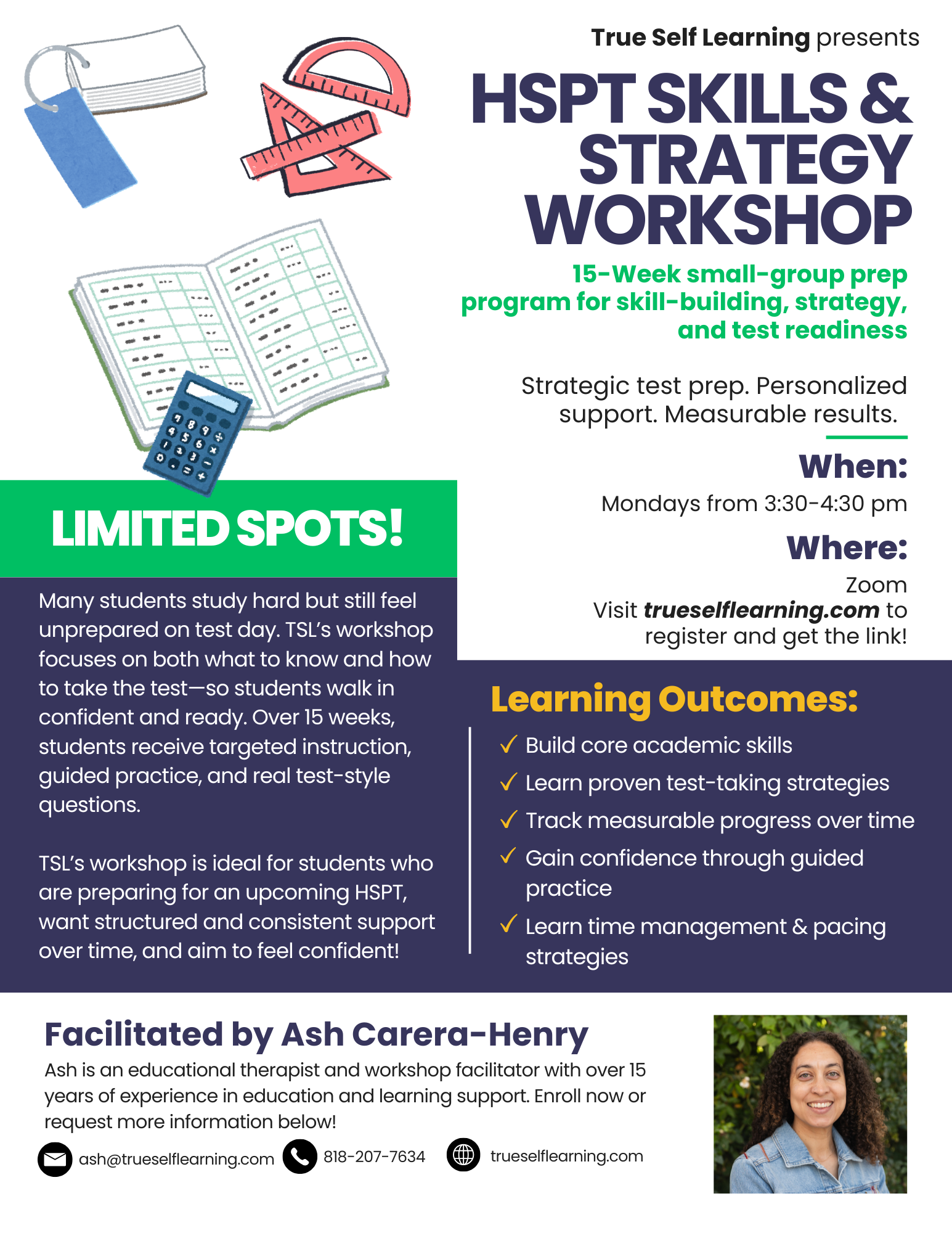 HSPT Skills & Strategies Workshop