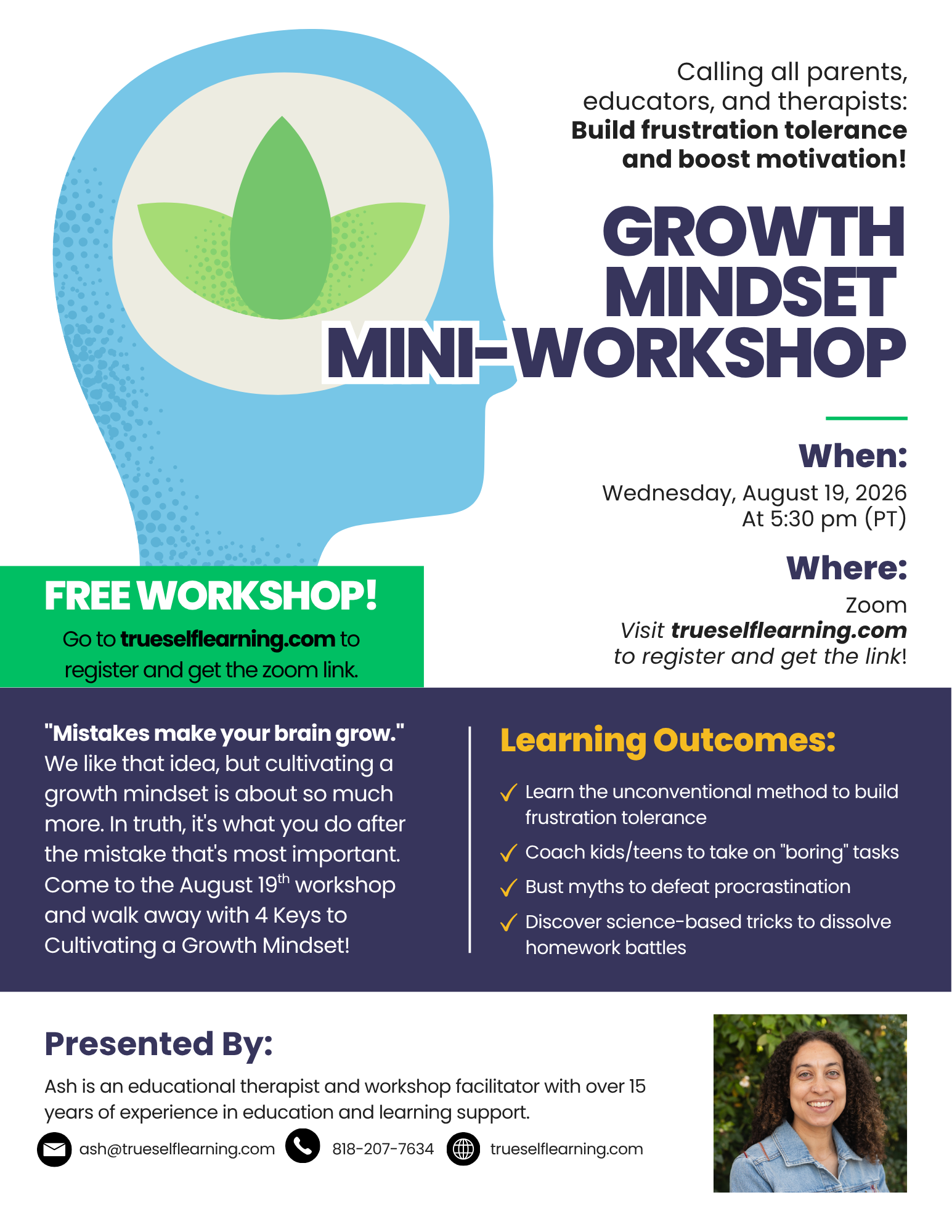 Growth Mindset Mini-Workshop