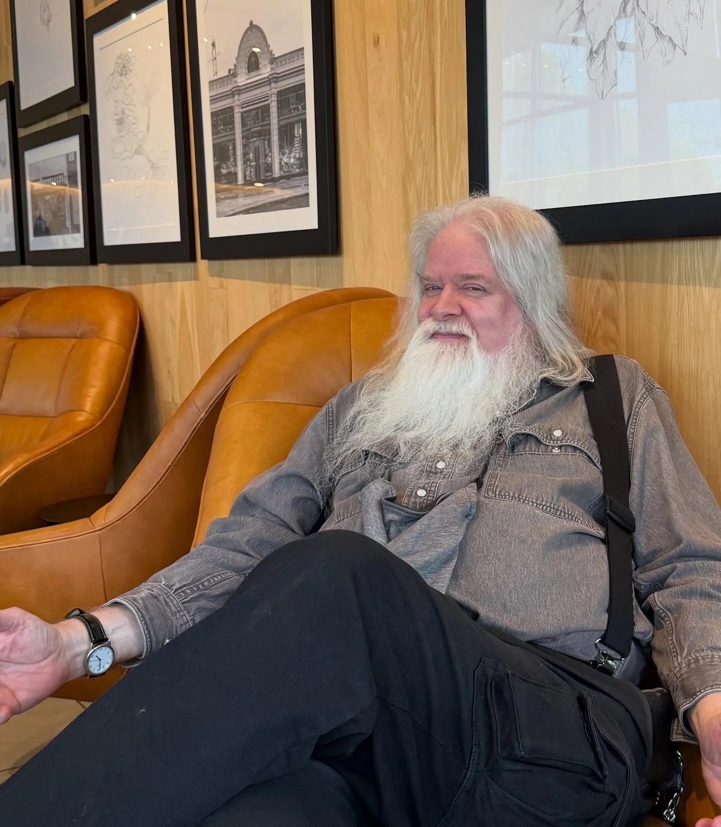 Here in Madison, WI for #gamehole2025 with the creator of the Realms himself, Ed Greenwood