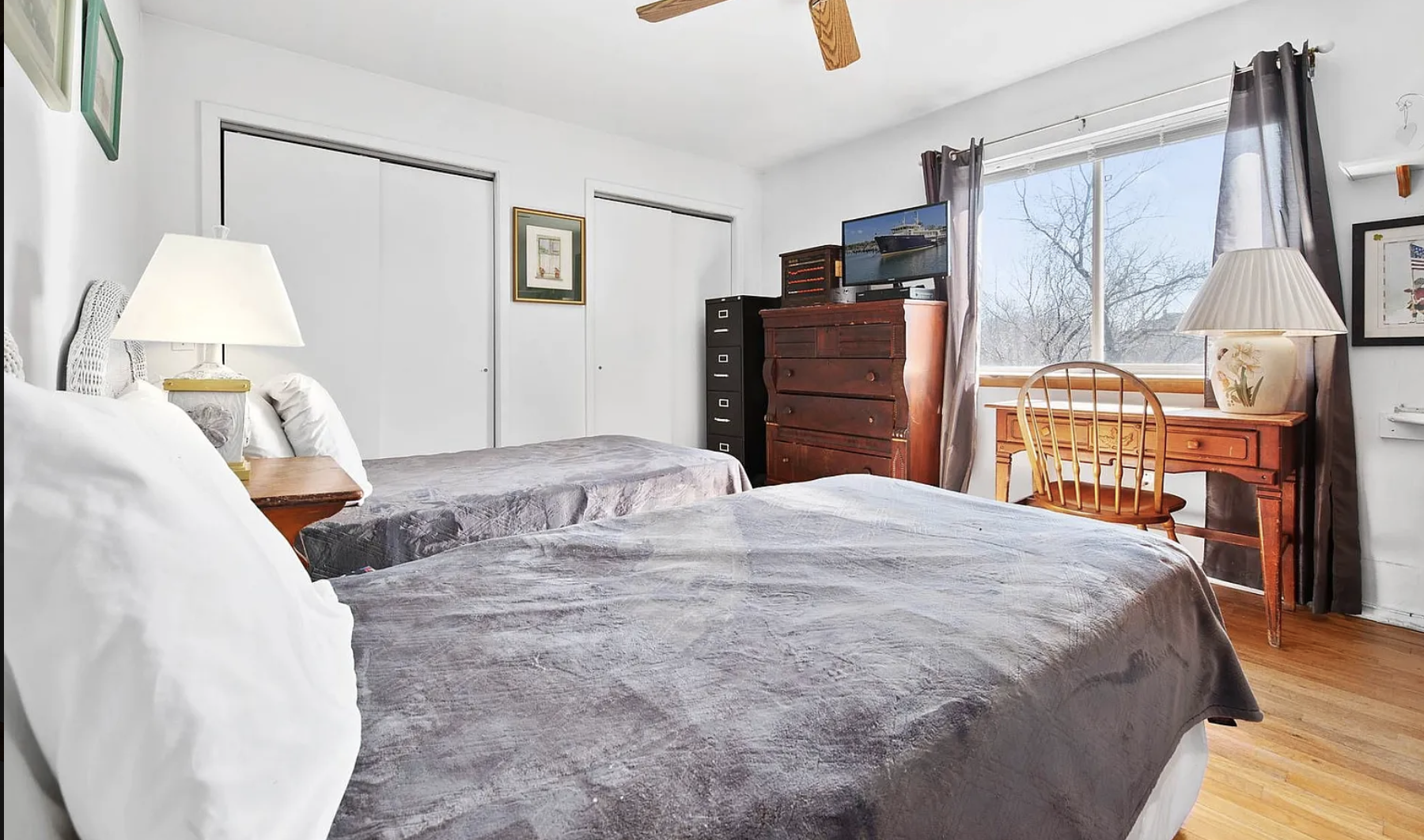 Before, primary bedroom