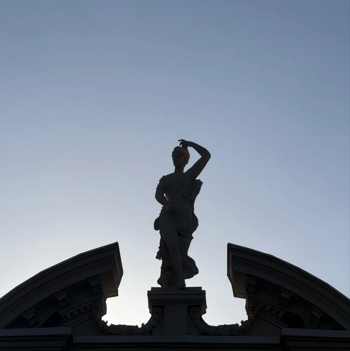 muse by tom bastasch a shadow statue