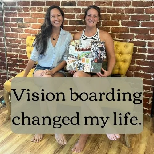 I didn&rsquo;t manifest this life by accident.
 I got clear. I got honest. And I trained my nervous system to believe it was possible.
And I didn&rsquo;t do it alone. 

Vision boarding wasn&rsquo;t just about pretty pictures - it gave my goals direct