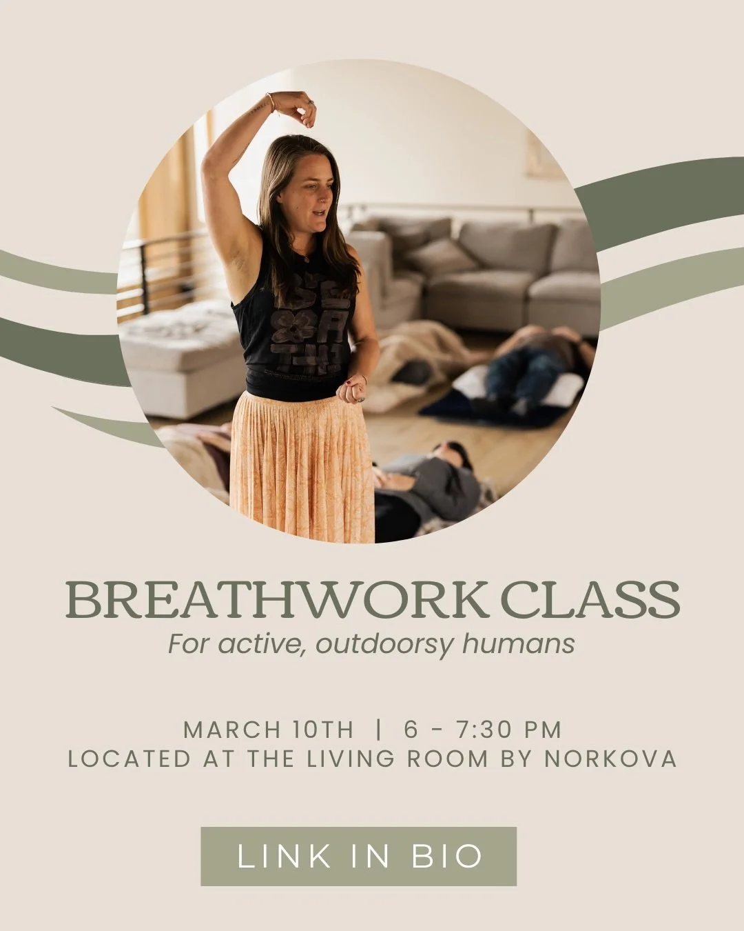 Next breathwork class coming up for my active, outdoorsy humans 👇

Help yourself reach your climbing, skiing, trail running goals by&hellip;

✨ Releasing the limiting beliefs that are holding you back from sending it on that 5.10 climb. 
✨ Resetting