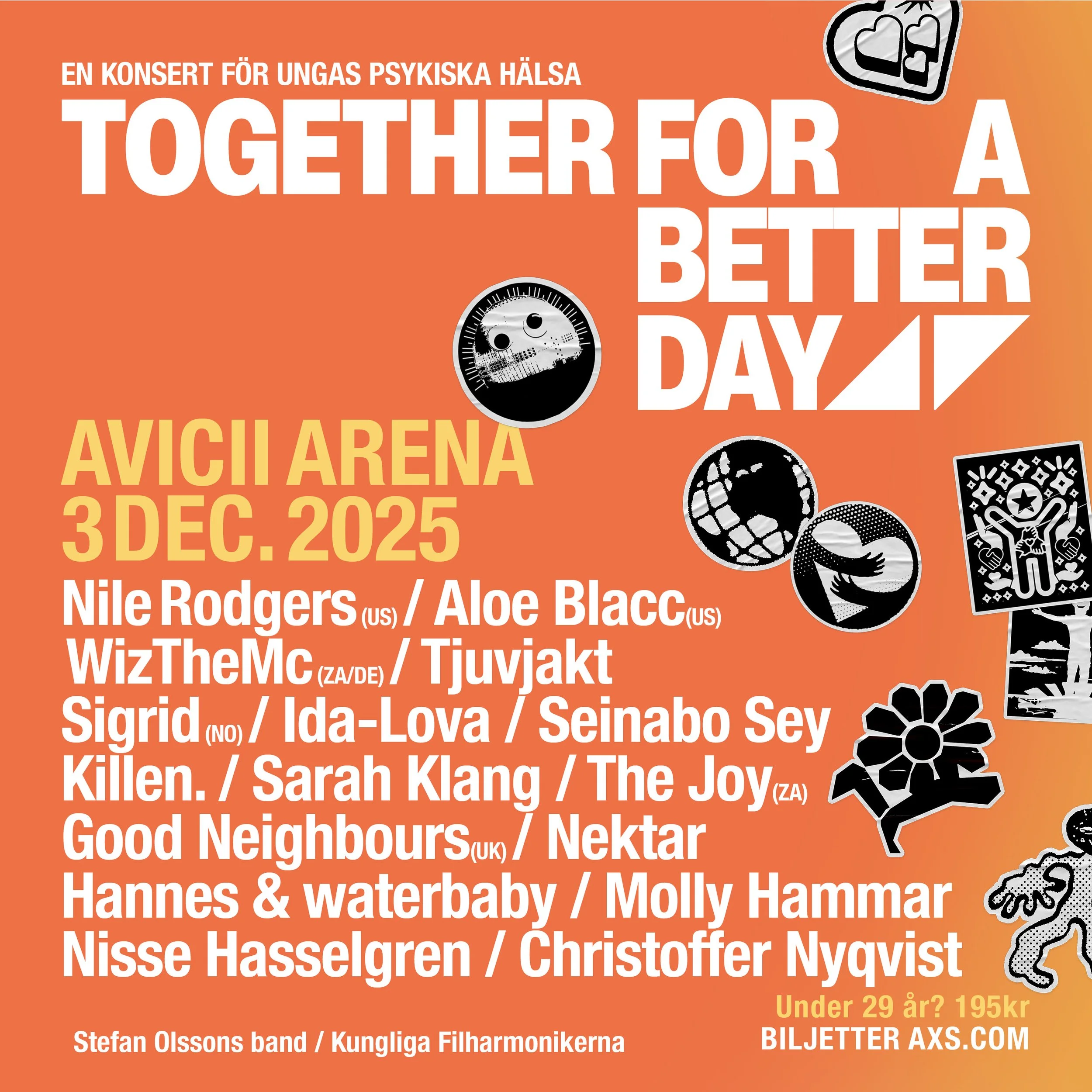 Nu kan hela Norden uppleva Together For A Better Day – live på HBO Max