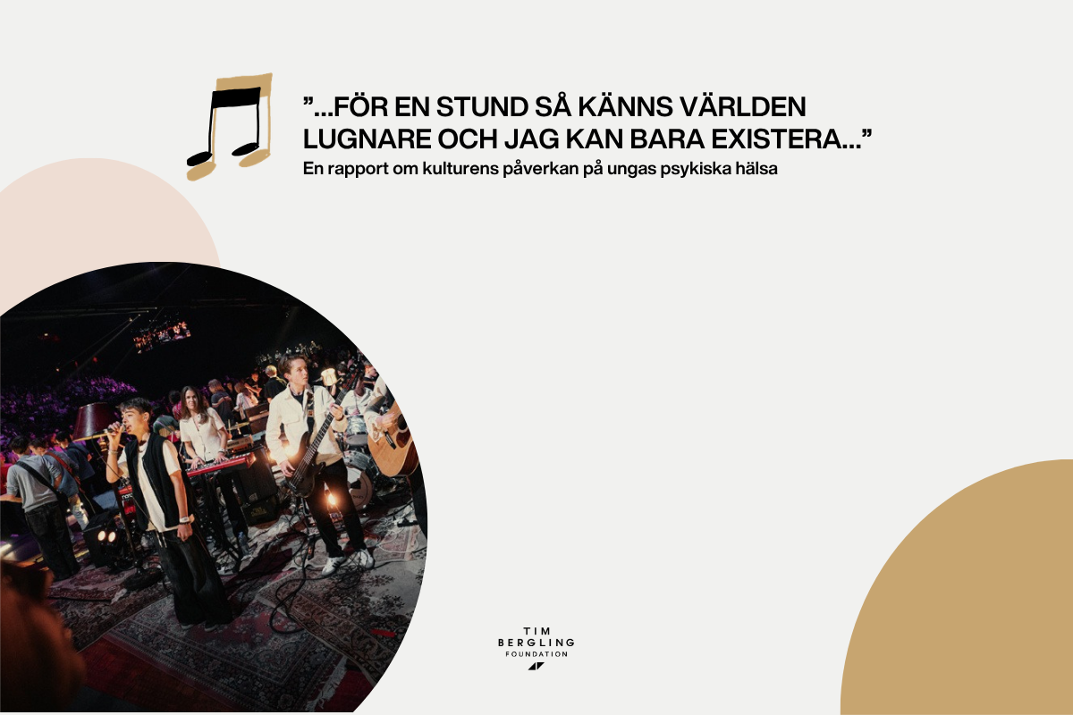 Ny rapport om kultur och psykisk hälsa: 7 av 10 unga mår bättre av kultur