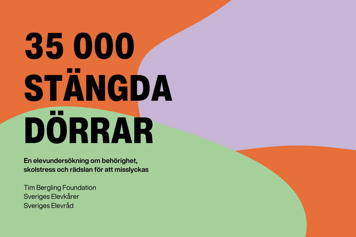 Ny rapport inom området skola: 35 000 stängda dörrar