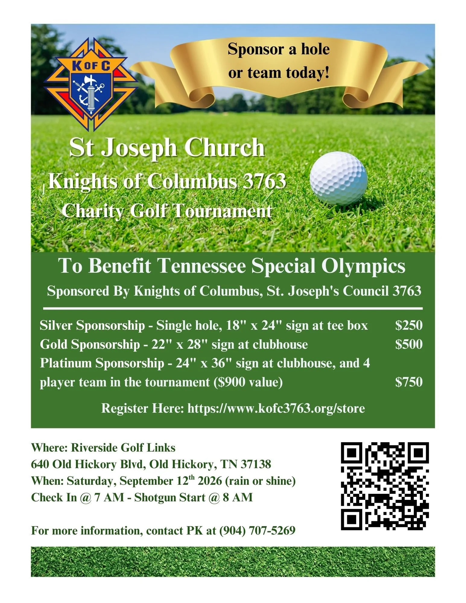 Sponsor Registration (Team included)