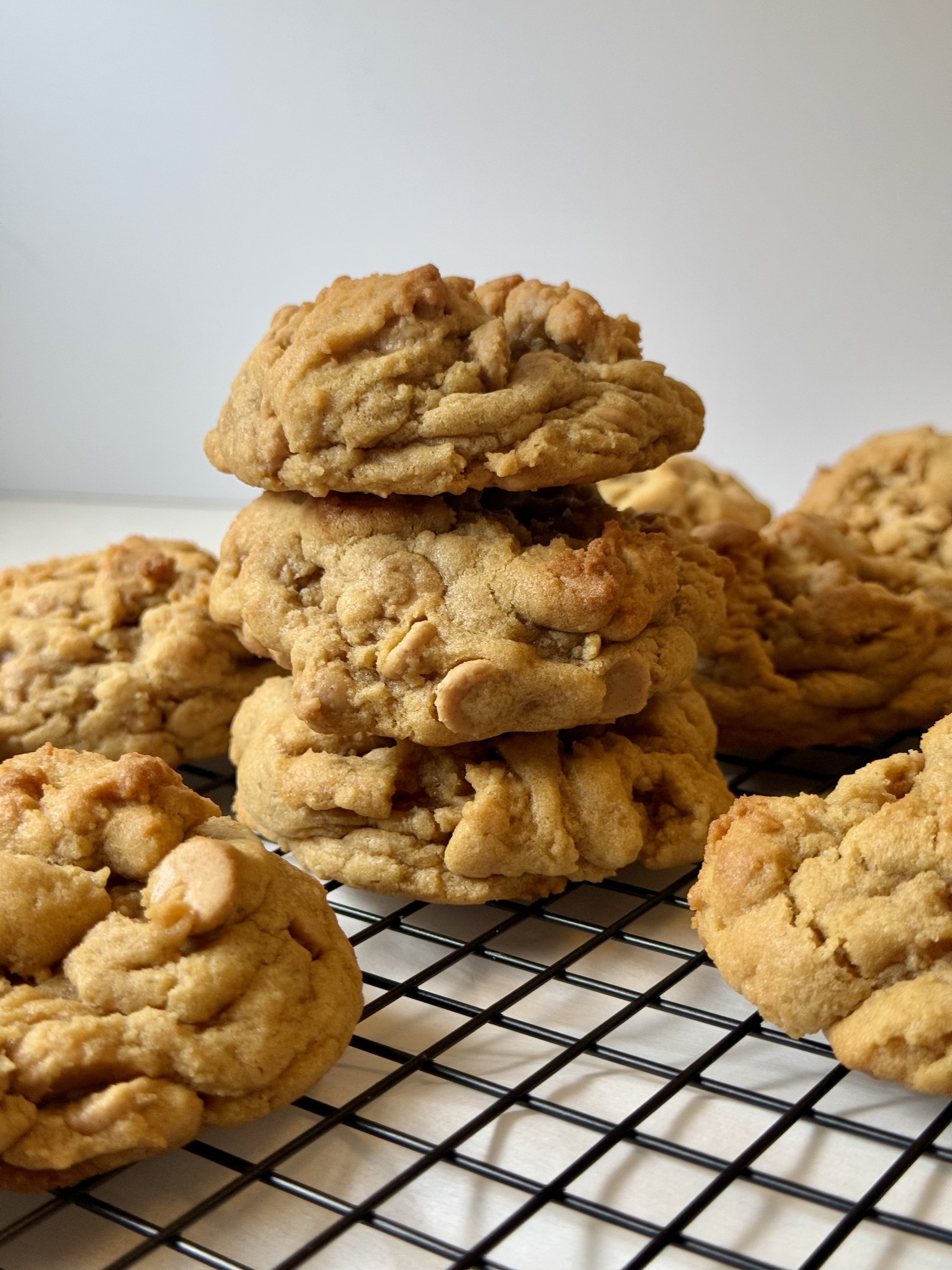 Chunky Peanut Butter Cookies