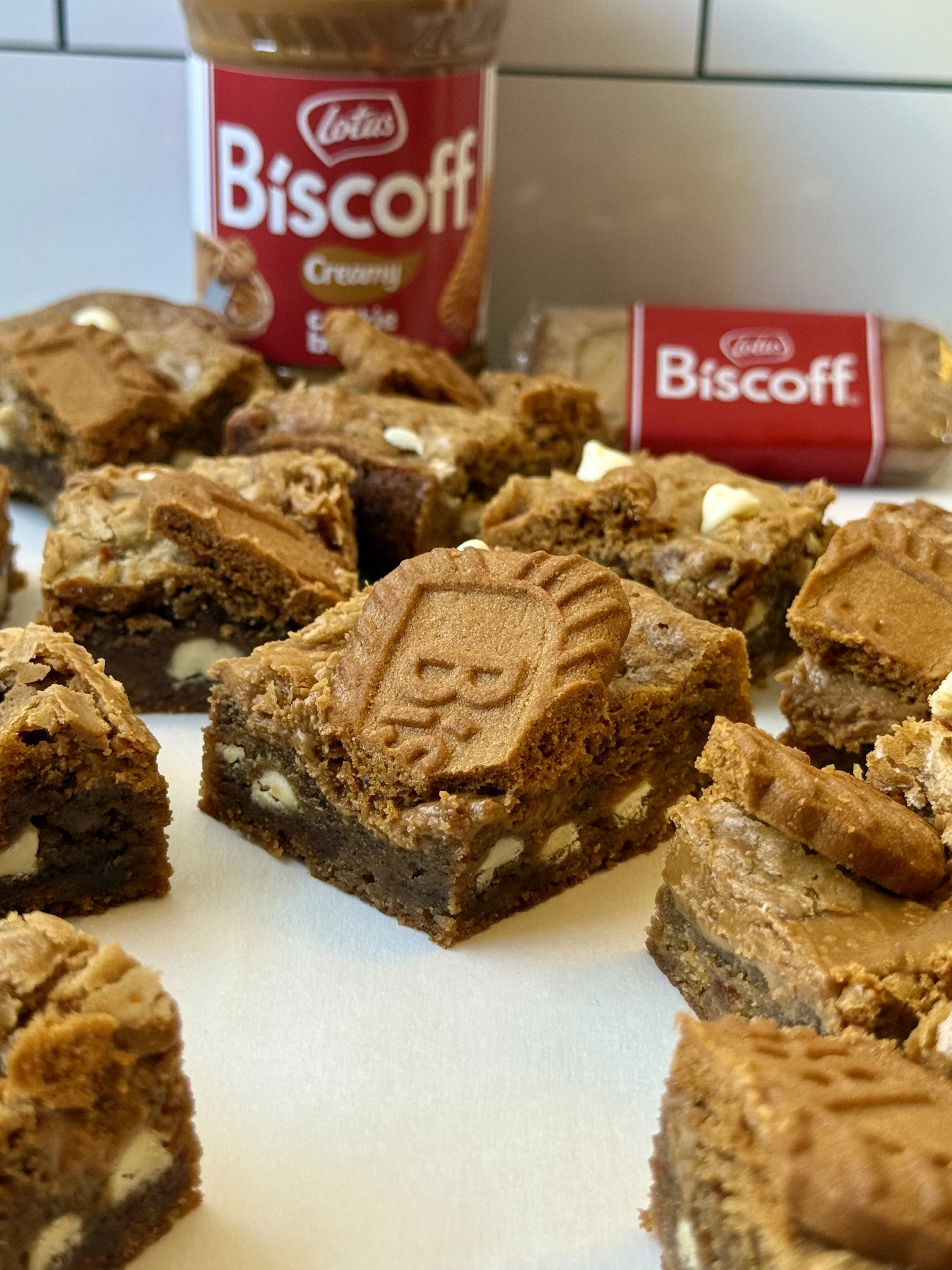 Cookie Butter Blondies 