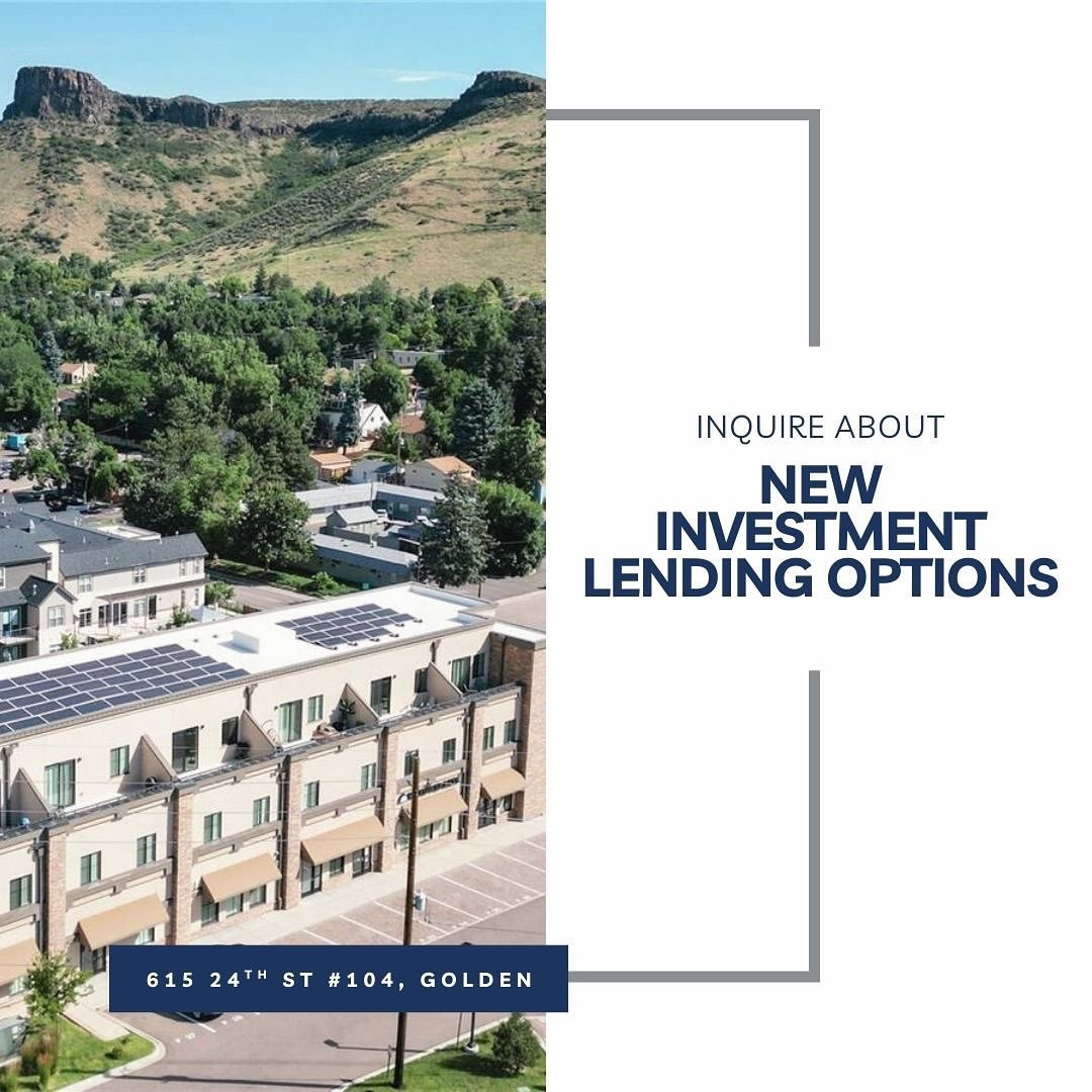 Welcome to Golden Fossil Point!
615 24th St #104, Golden, CO 80401
⭐️ Investor, 2nd Home Owner, Short Term Rental
⭐️ Commercial & Residential
Contact Matt Peirick (303)-596-4186 or visit the link below for more details!
www.goldenfossilpo