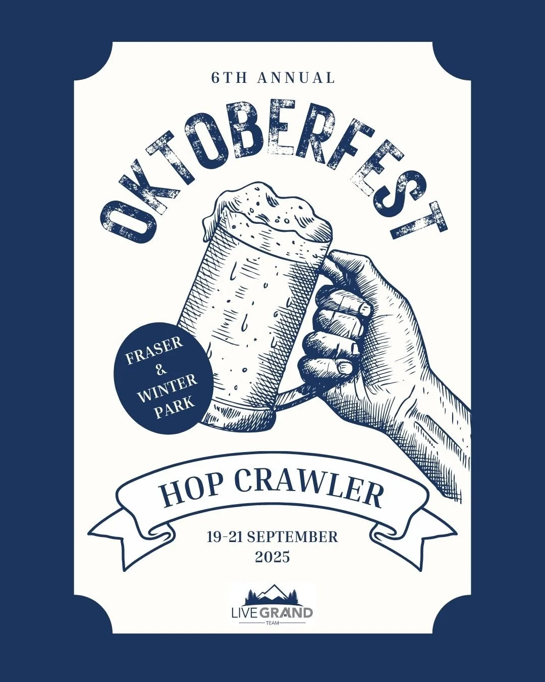 πΊπ Raise your steins! The Oktoberfest Hop Crawler is coming to Fraser & Winter Park September 19-21. Celebrate fall with local brews, good vibes, and plenty of prost-worthy moments! ππ»
(Fun fact: Matt took 3rd place in "Hold The Stein&q
