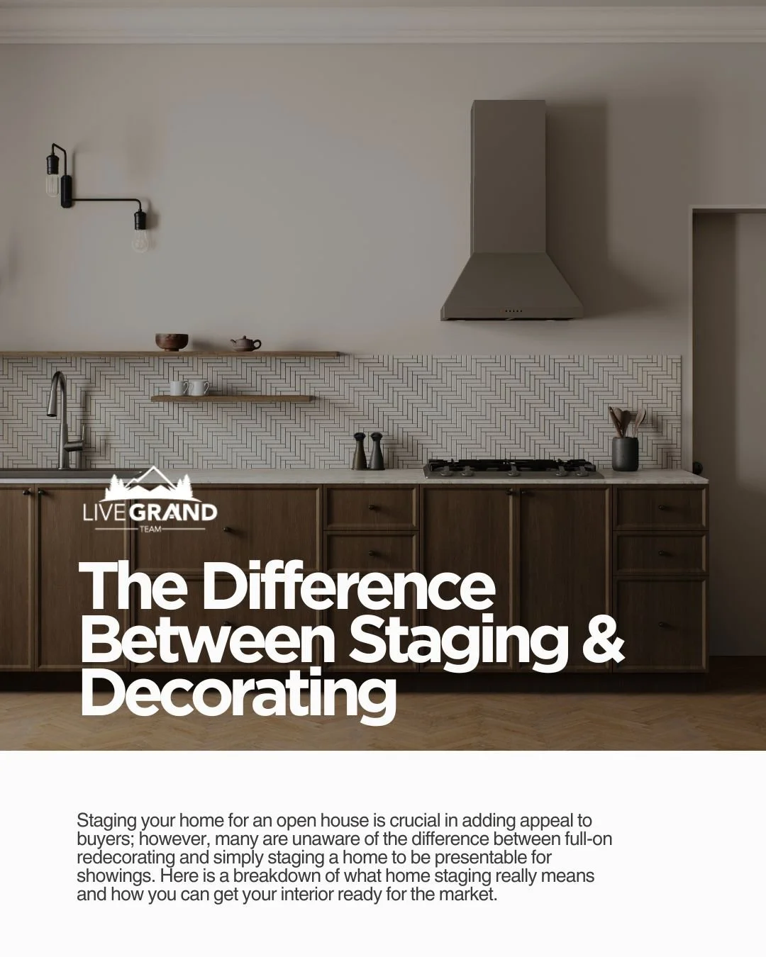 These differences may seem subtle, but the key to staging versus redecorating is not going all-out. Rather, it&rsquo;s switching things up, decluttering, doing minor touch-ups, and playing musical chairs with your furnishings and decor. All of these 