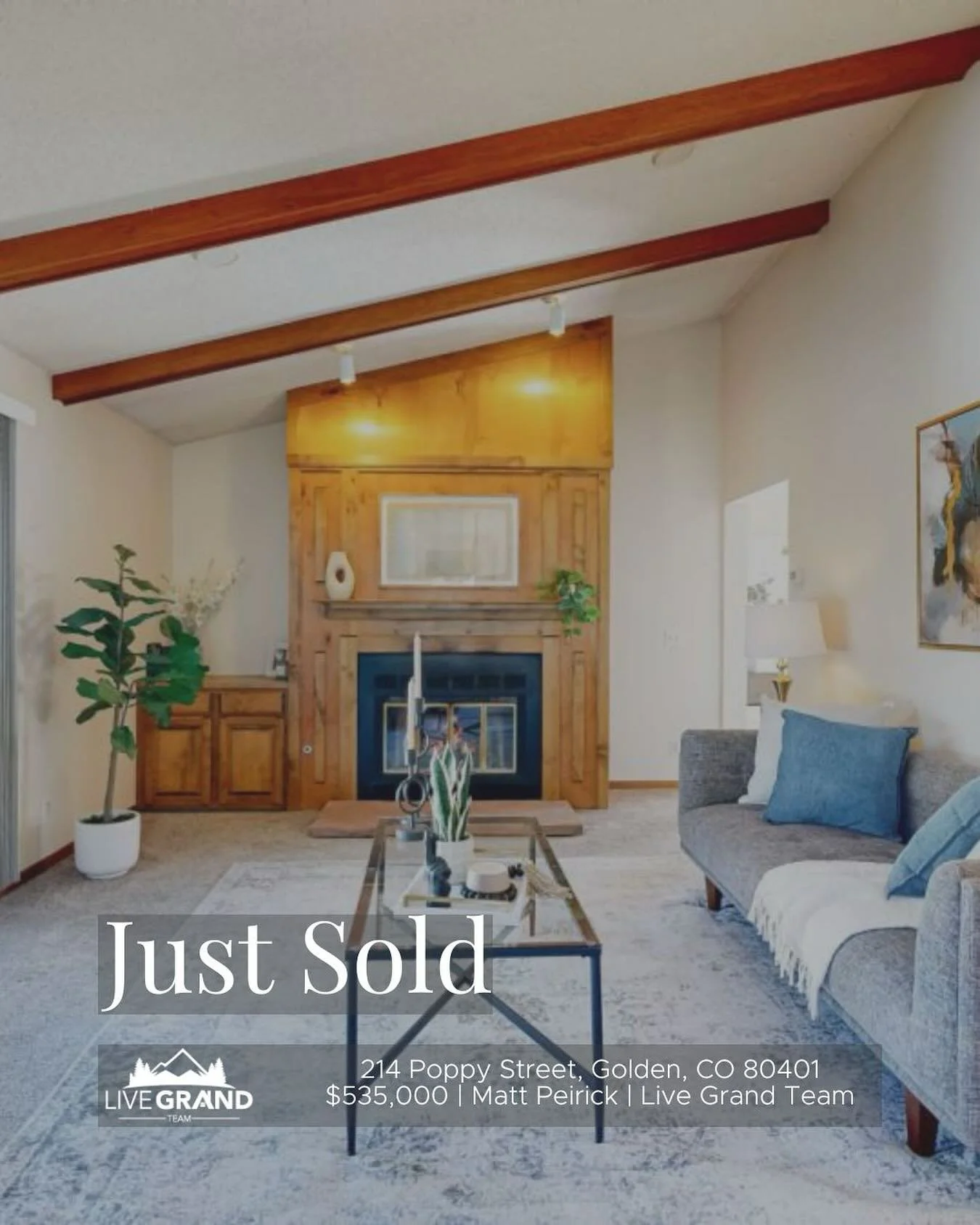 Just sold! 

#livegrandteam #realestate #coloradorealestate #goldenco #goldencolorado