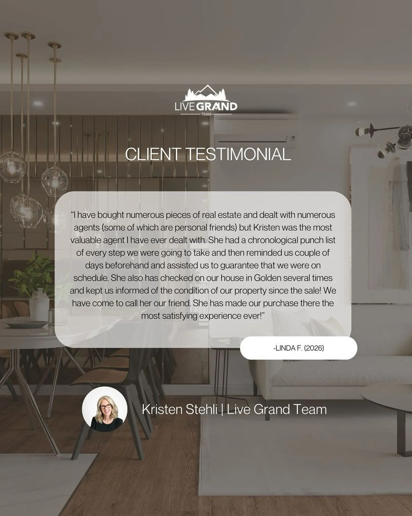 Another 5 star review from one of our amazing clients! ⭐️

#livegrand #livegrandteam #coloradorealestate #coloradorealtors #goldencolorado #coloradorealtor