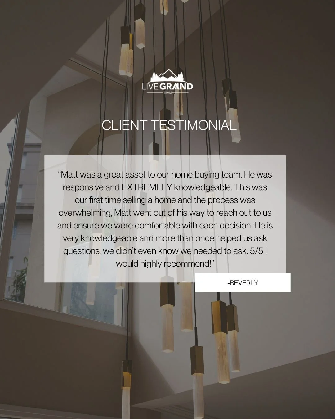 Another review from our amazing clients! ⭐️

Live Grand Team
720-608-6086
info@livegrandteam.com
www.livegrandteam.com

#livegrand #livegrandteam #coloradorealestate #coloradorealtor #goldenco #goldencolorado