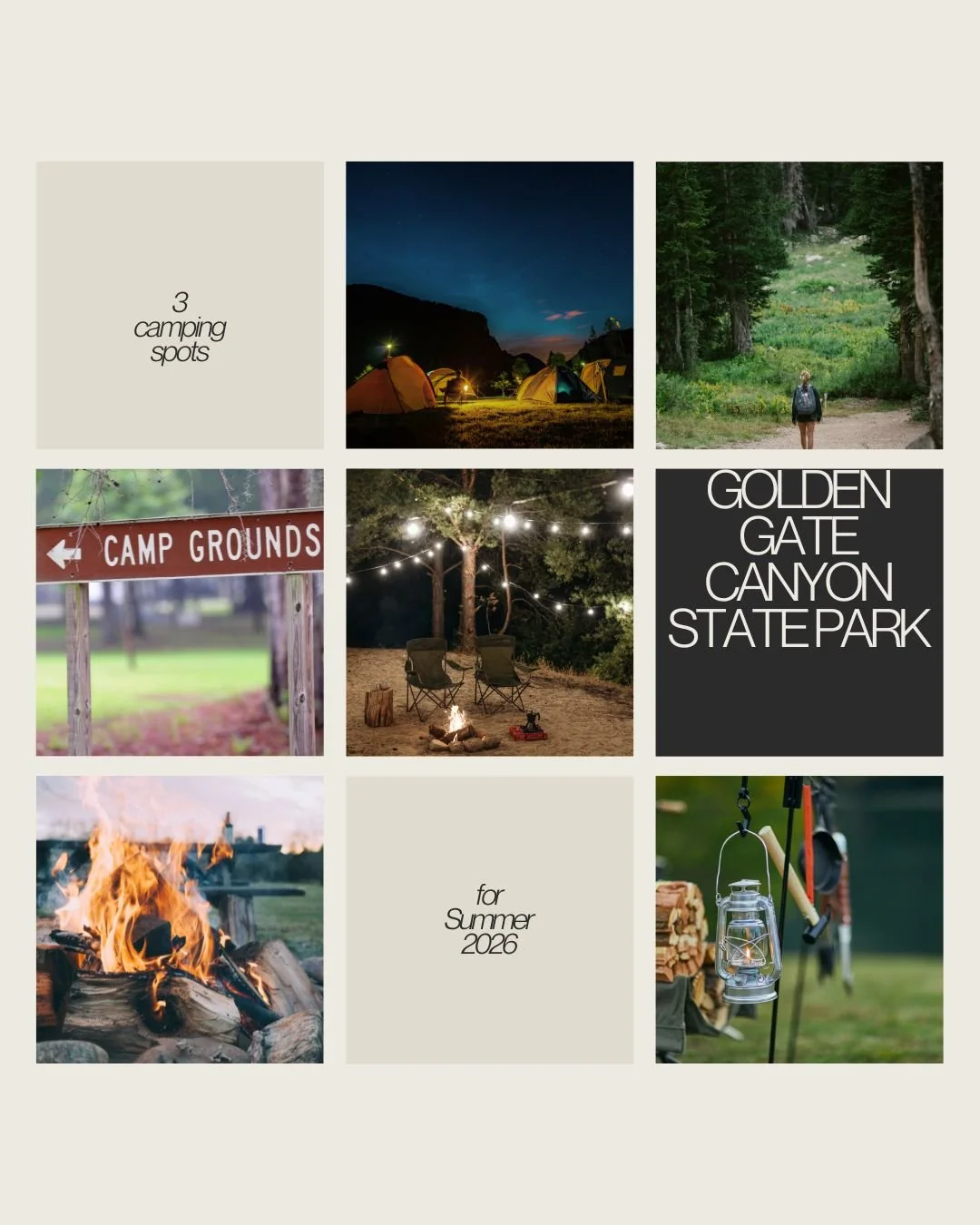 Camping under the stars in Golden, CO&mdash;where mountain views meet peaceful trails and the wild feels like home. 🌲🏕️✨ Check out these awesome camping spots in Golden Gate Canyon State Park! 

See this link for more info!

https://www.visitgolden