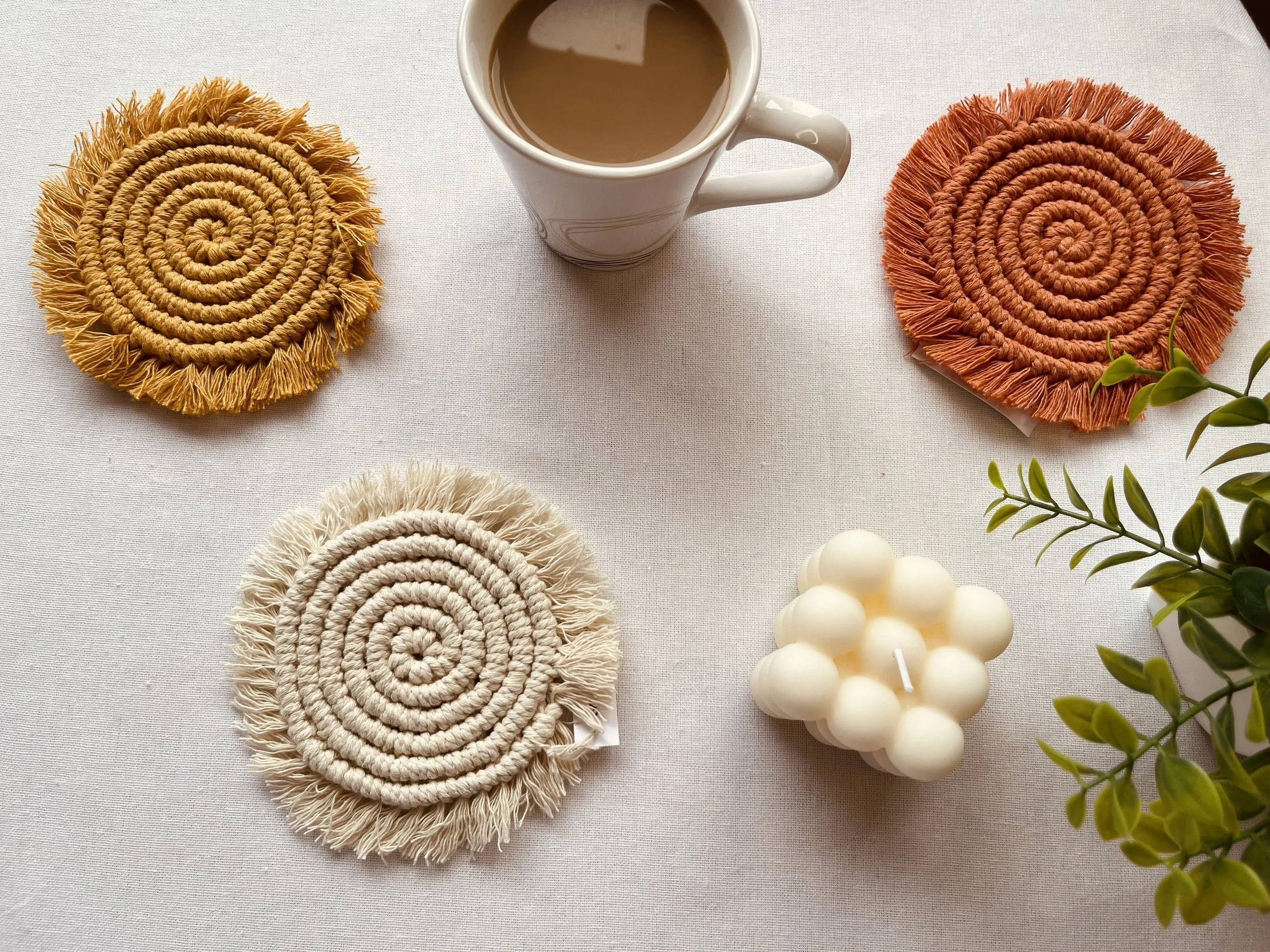 DIY Macrame Coaster Tutorial for Beginners
