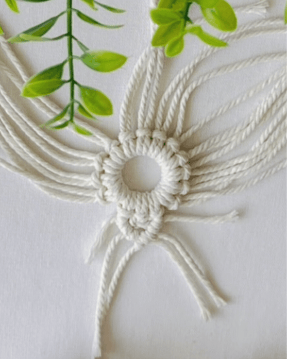 DIY Macrame Snowflake Tutorial | Easy Christmas Ornament