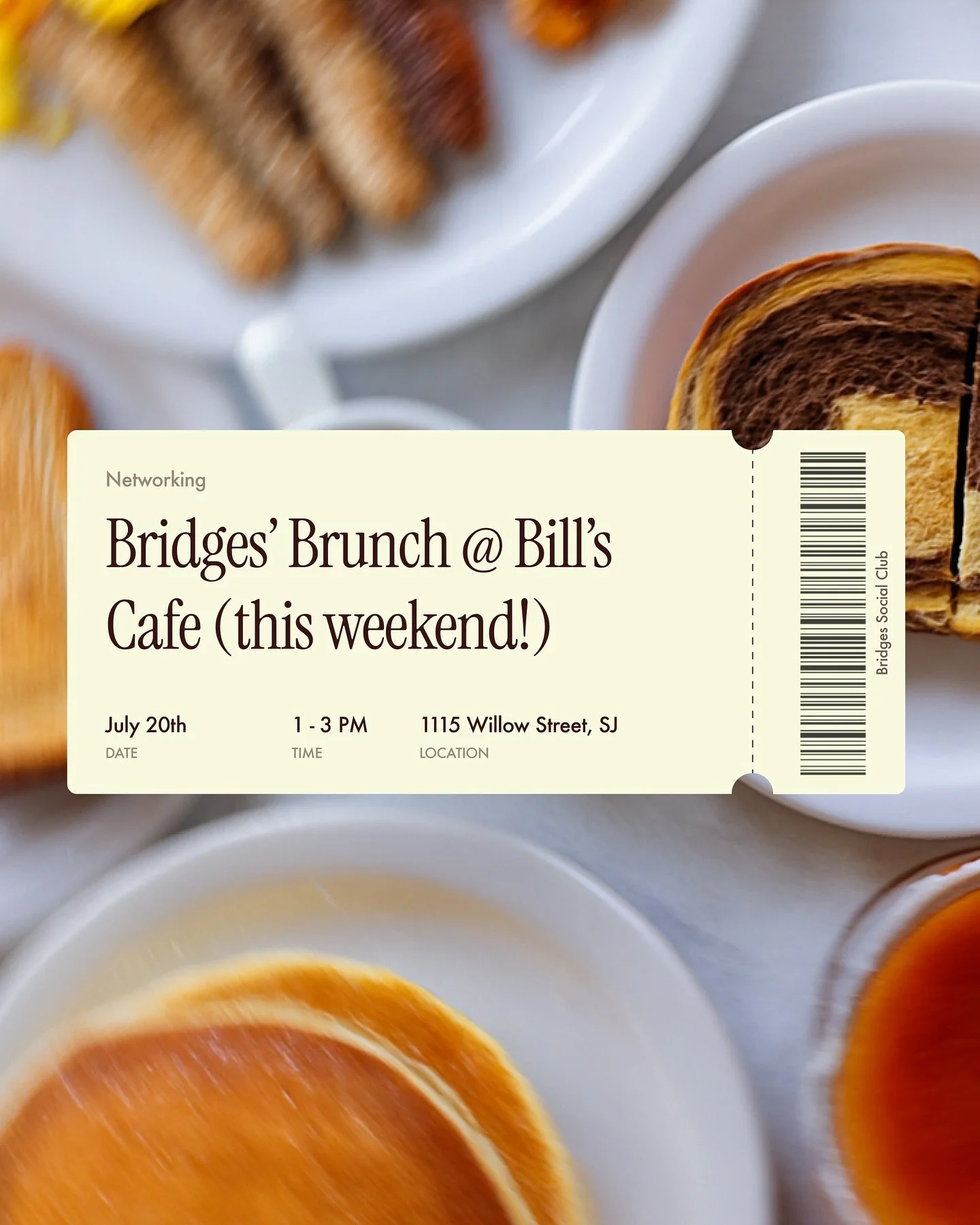 Brunch mode: activated 🥂
We&rsquo;re so excited for this weekend&rsquo;s sold out event! 🎉 If you snagged a spot, check your inbox to confirm. Waitlisted? Don&rsquo;t worry! Another brunch is coming in early September 💌

.
.
.

#SouthBayEvents #So